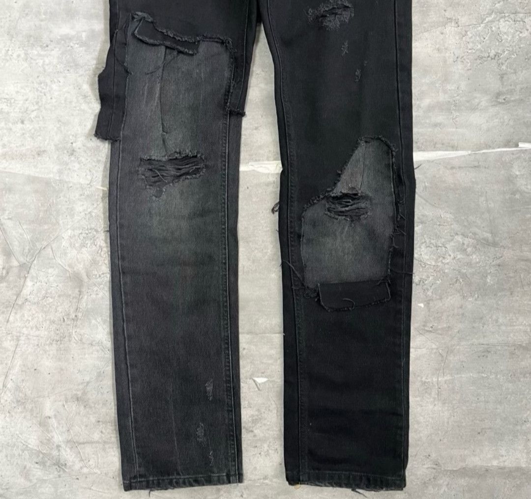 Raf Simons Simons 19fw Double Destroyed Jeans-2505 Size US 30 / EU 46 - 3 Thumbnail