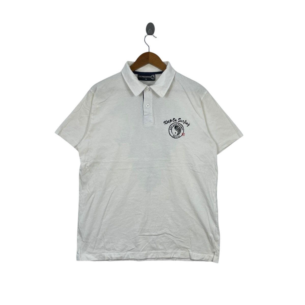 Vintage Vintage Town & Country Surf Design Polo Tee Shirt Size US XL / EU 56 / 4 - 4 Thumbnail