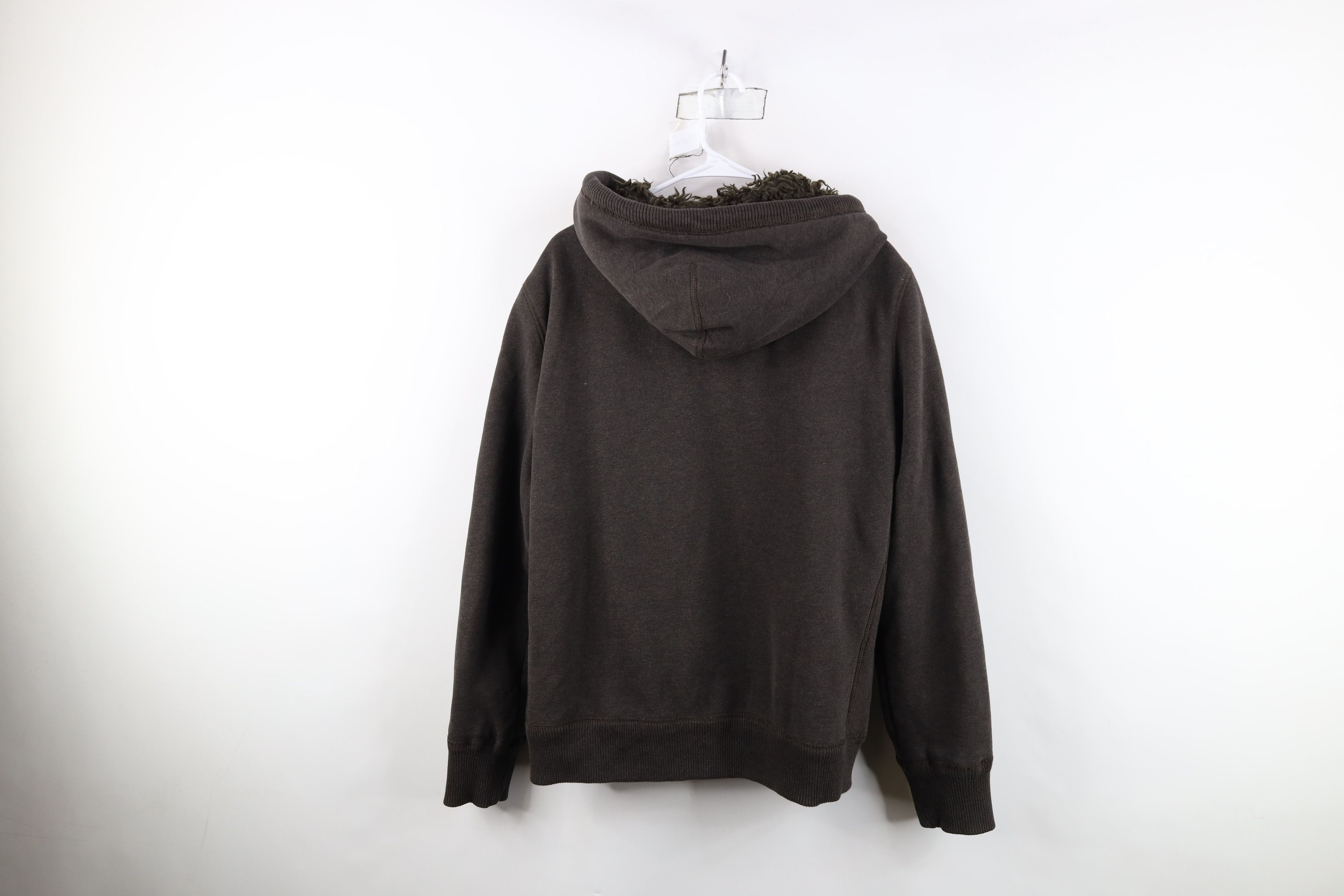 American Eagle Outfitters Vintage Y2K American Eagle Pile Fleece Lined Hoodie Jacket Size US L / EU 52-54 / 3 - 13 Thumbnail
