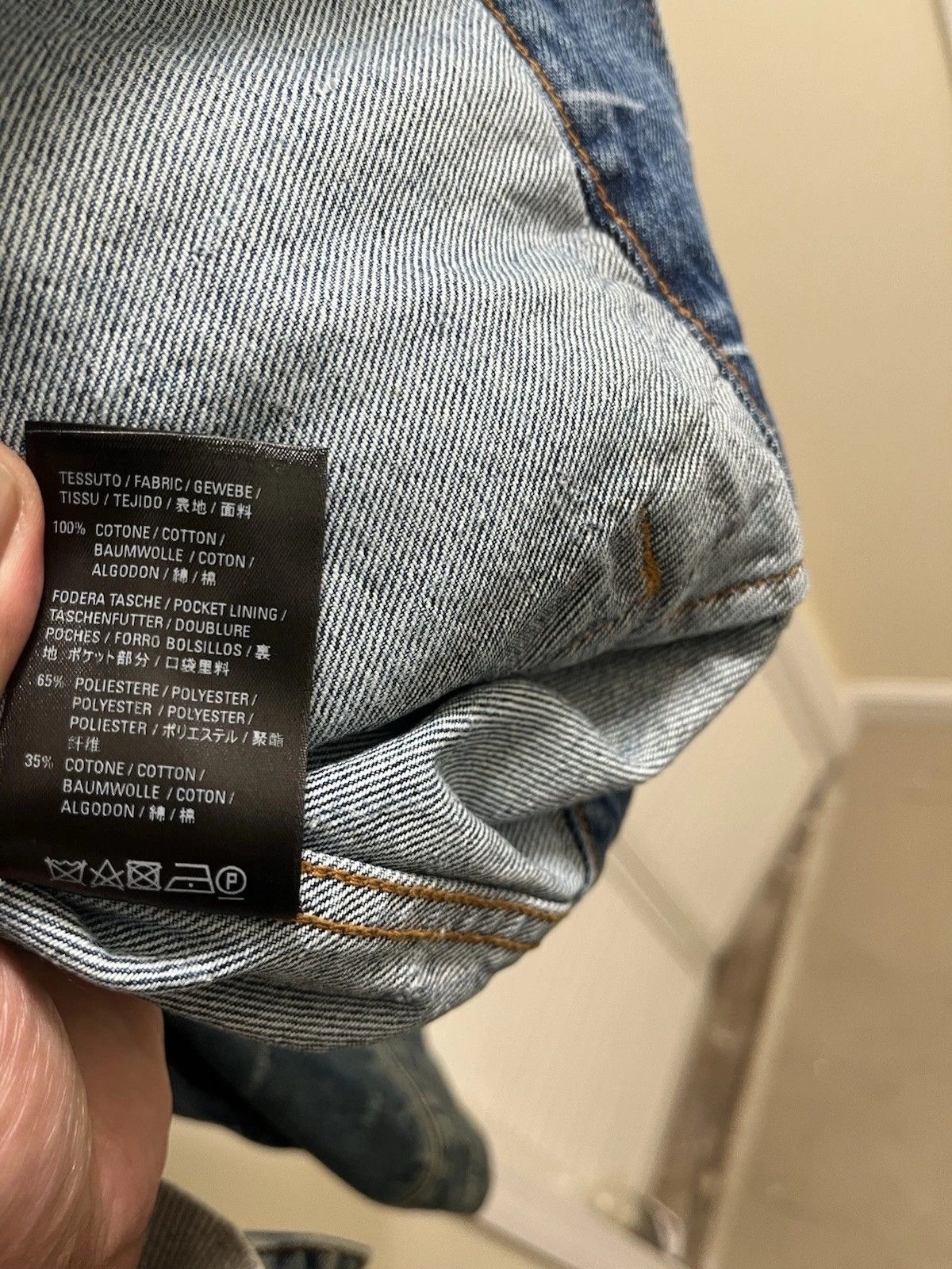 Balenciaga Balenciaga Denim Jacket Size US M / EU 48-50 / 2 - 11 Thumbnail