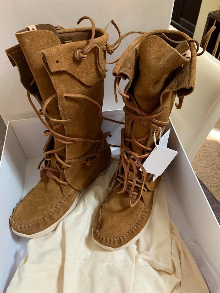 Visvim FBT Trapper HI Folk Boots Suede Unisex Size US 8 / EU 41 - 1 Thumbnail