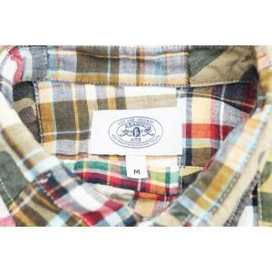 Bape Bape 1st Camo plaid check patchwork shirt Size US M / EU 48-50 / 2 - 3 Thumbnail