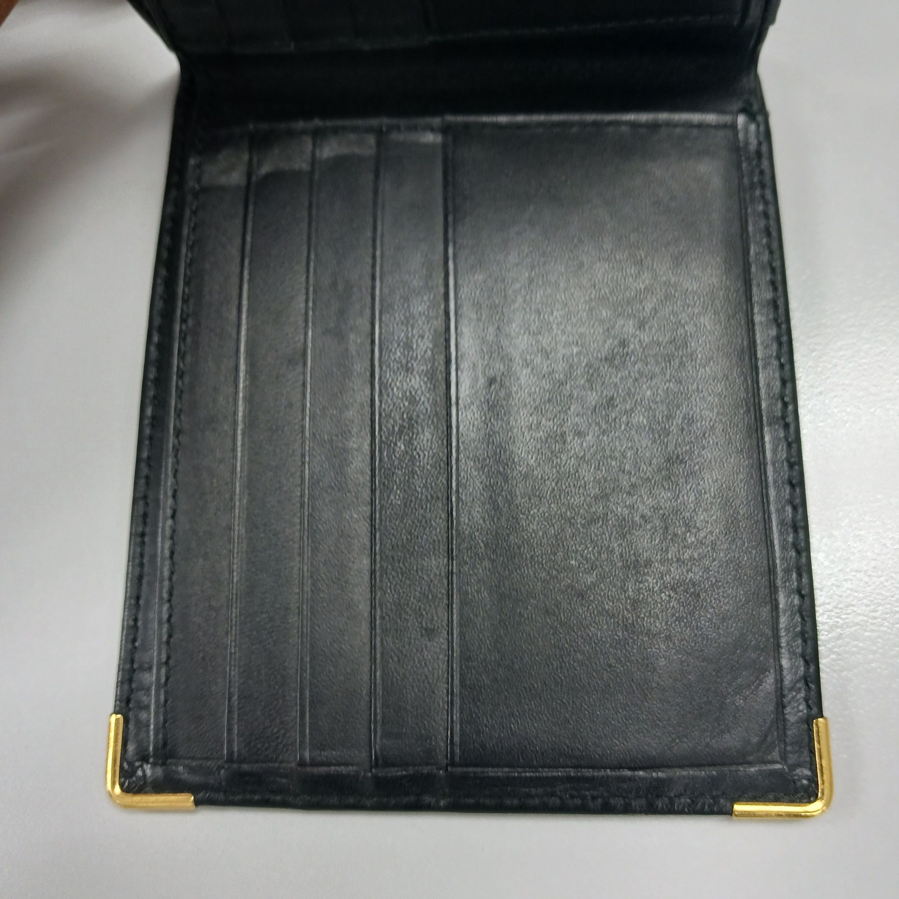 Alfred Dunhill Vintage DUNHILL Two Folded Logo Leather Wallet Size ONE SIZE - 5 Thumbnail