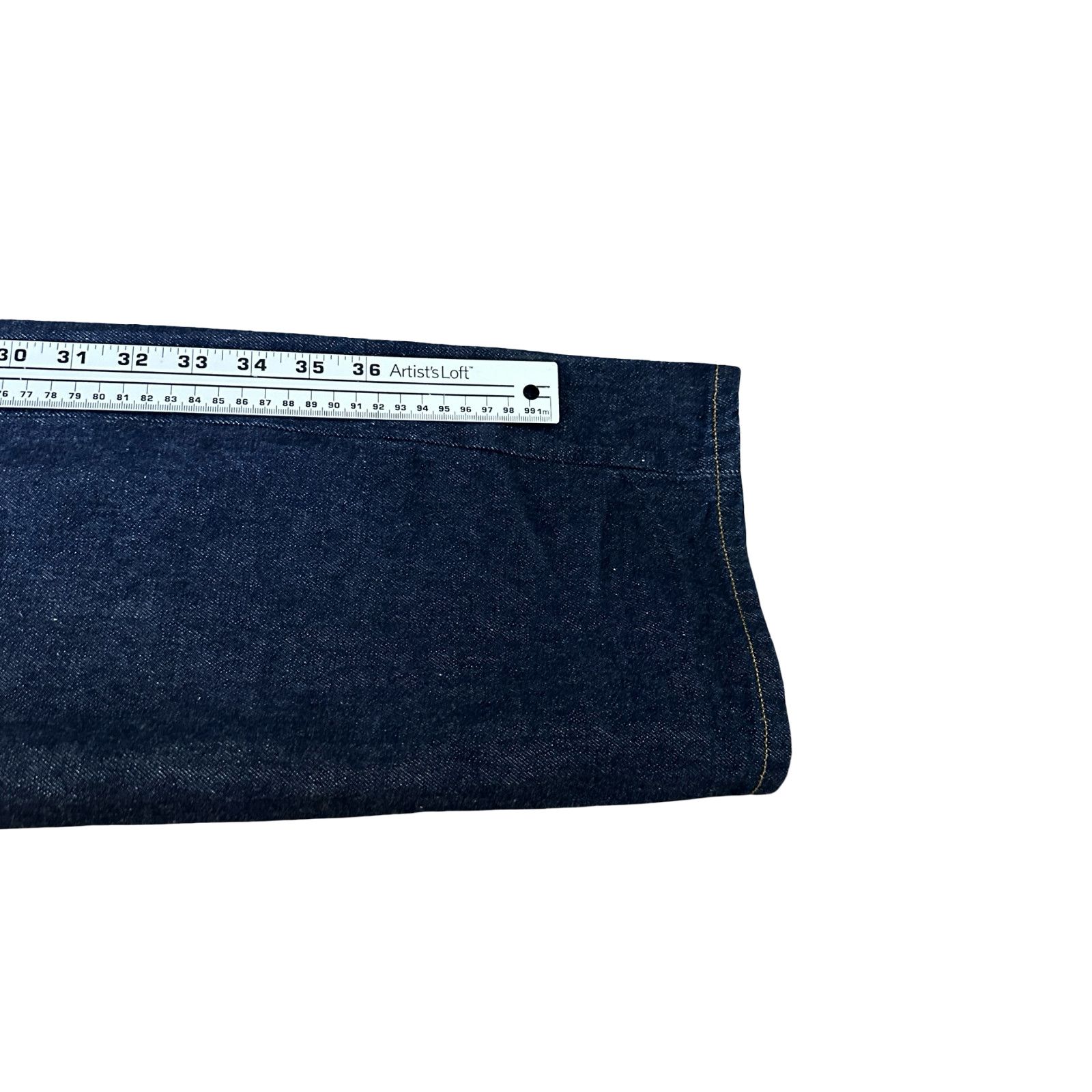 Railcar Fine Goods Railcar Fine Goods Jeans Mens 46x30 Selvedge Blue Denim Dark Size US 44 / EU 60 - 10 Thumbnail