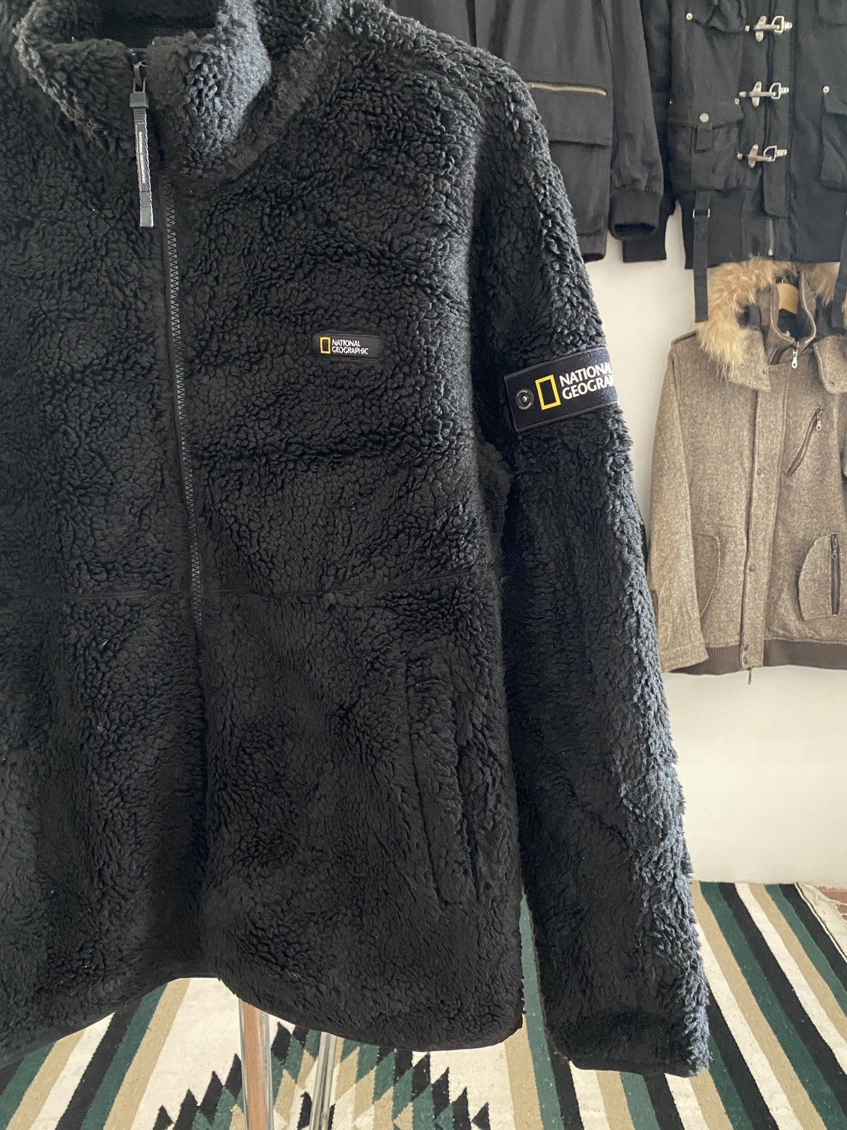 Other 💥RARE💥Vintage National Geographic Sherpa Hoodie Jacket Size US L / EU 52-54 / 3 - 3 Thumbnail