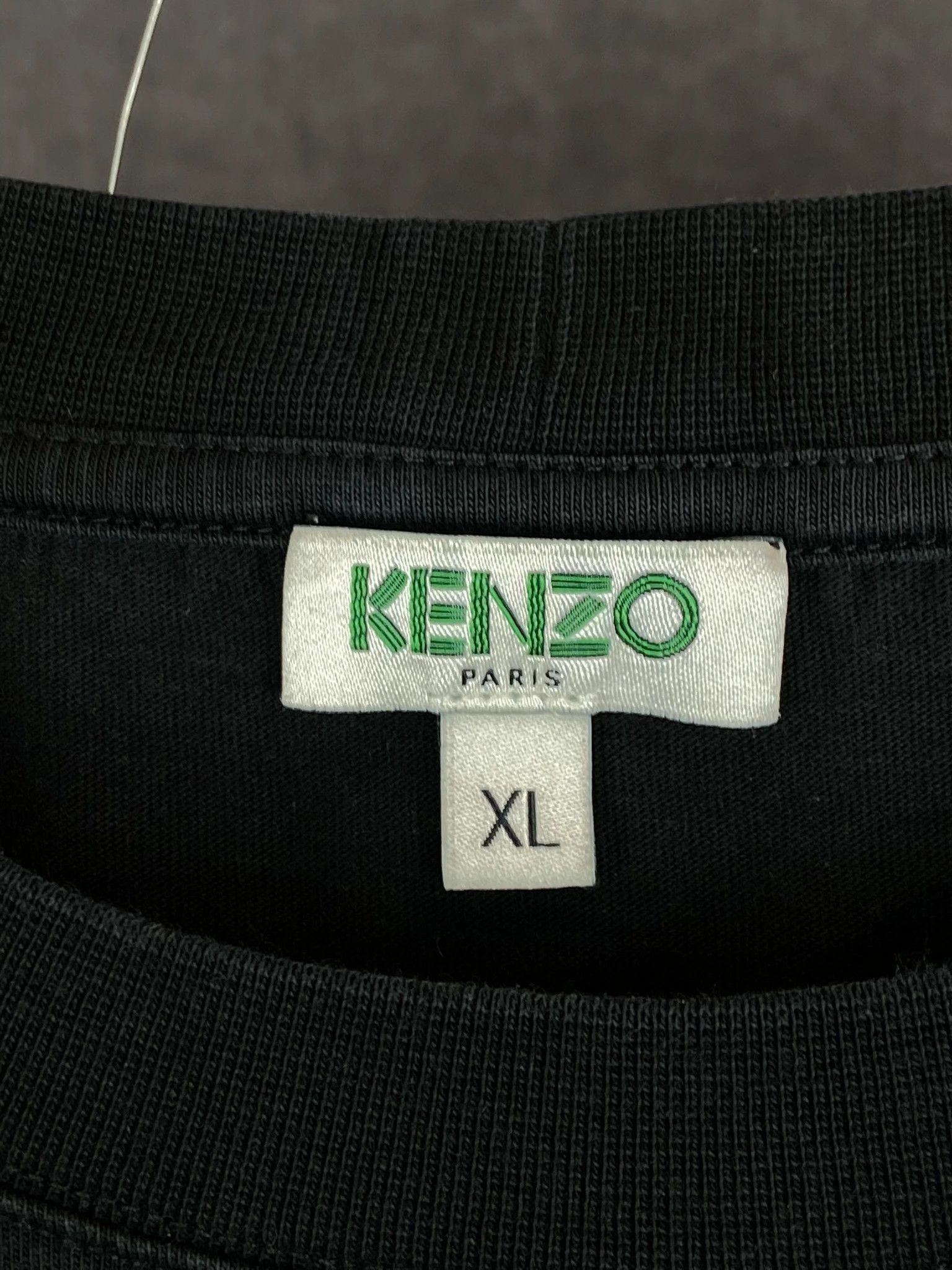 Kenzo Kenzo Black T-Shirt XL Paris Designer Streetwear Size US XL / EU 56 / 4 - 5 Thumbnail