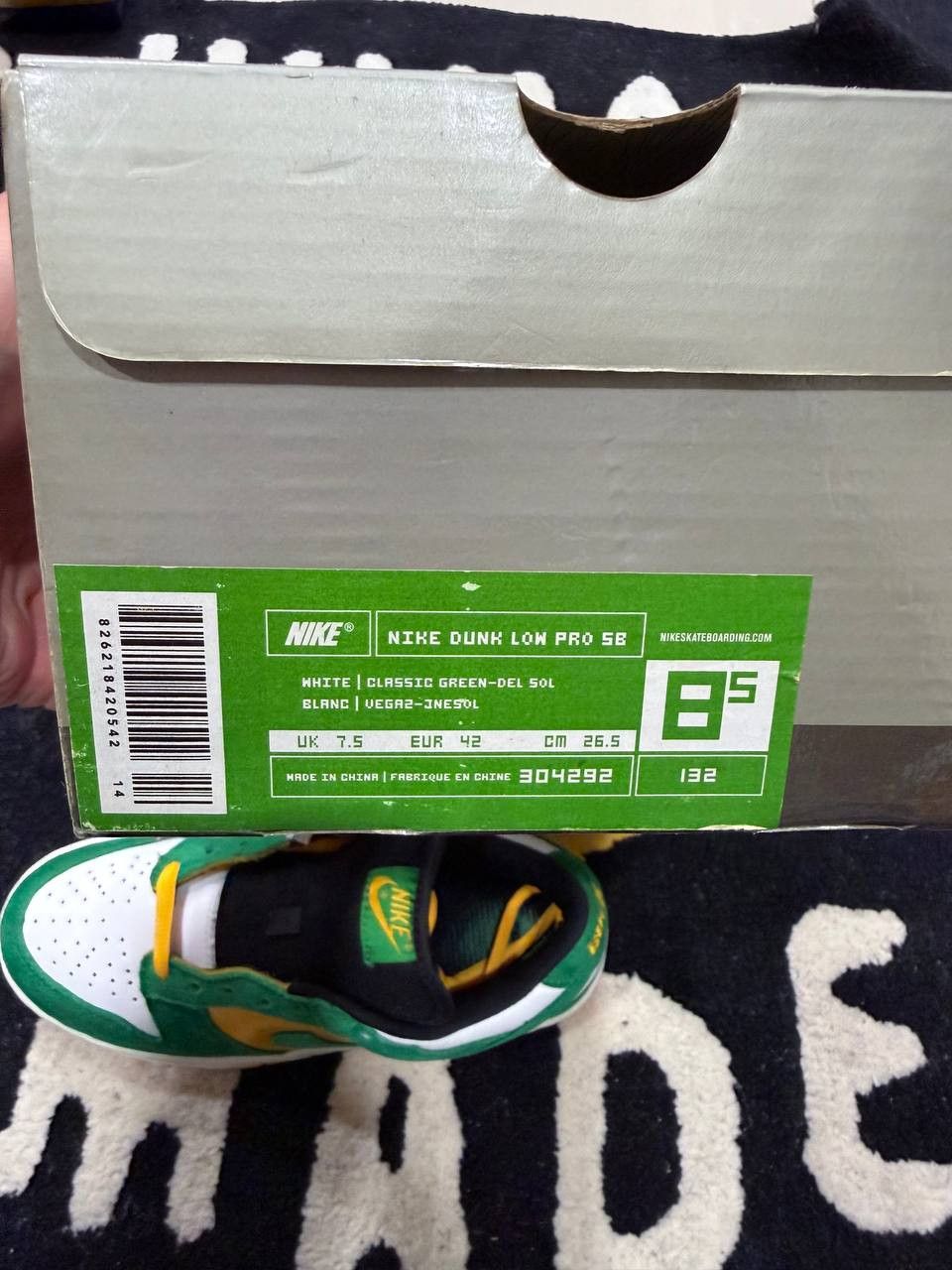Nike Nike SB Dunk Low Bucks (2003) 304292-132 Size US 8.5 / EU 41-42 - 9 Thumbnail