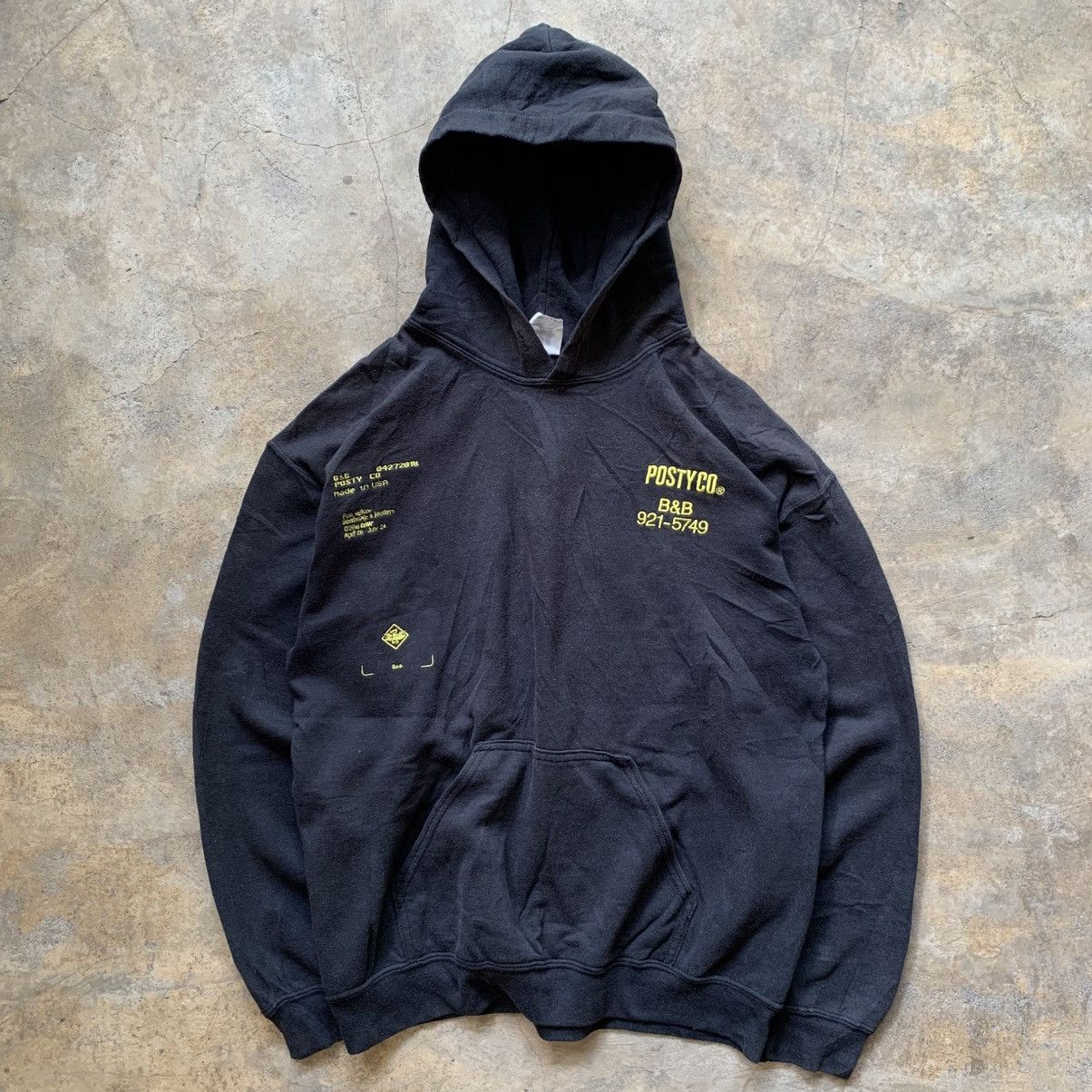 Vintage 2018 POST MALONE TOUR PULLOVER HOODIE Size US M / EU 48-50 / 2 - 1 Thumbnail