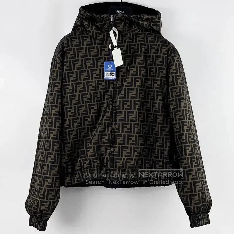 Fendi Fendi Multicolor Cotton Jacket for Women . Size S / US 4 / IT 40 - 1 Thumbnail