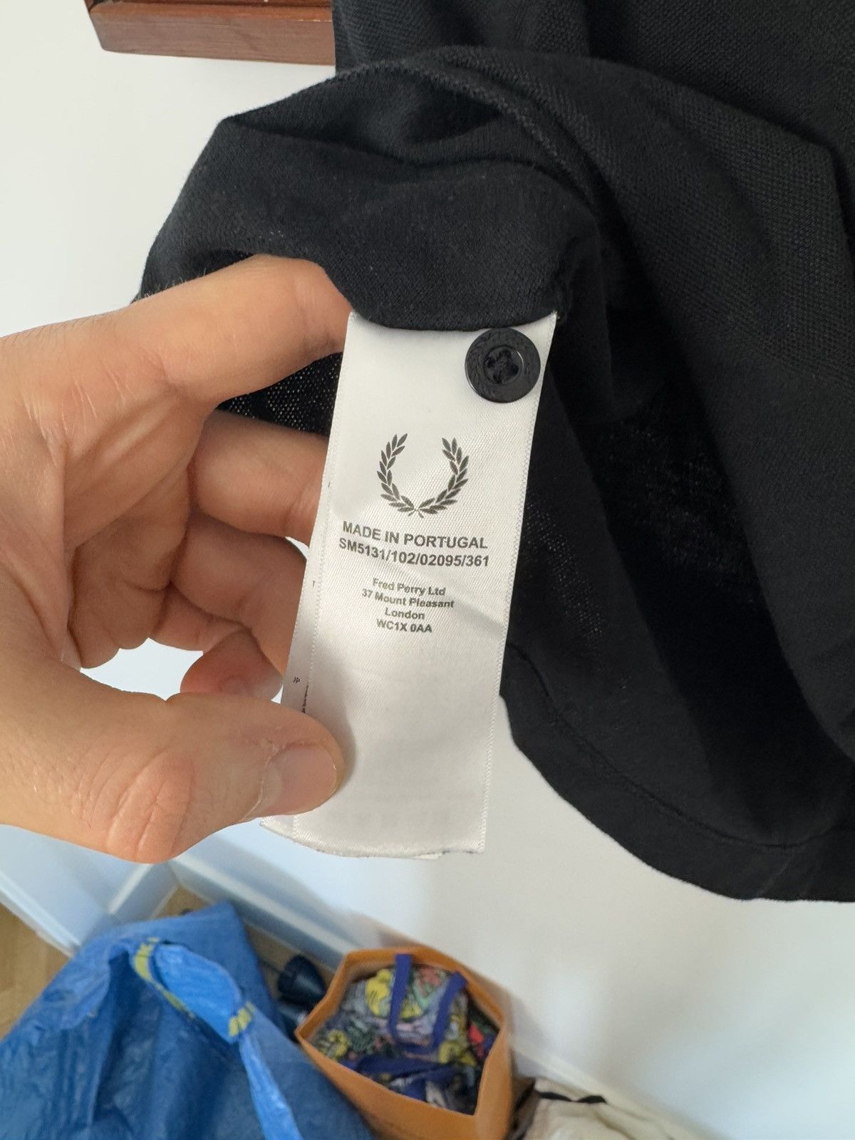 Fred Perry × Raf Simons Vintage RAF Simons x Fred Perry Polo Shirt Big Pocket Cargo Size US M / EU 48-50 / 2 - 5 Thumbnail