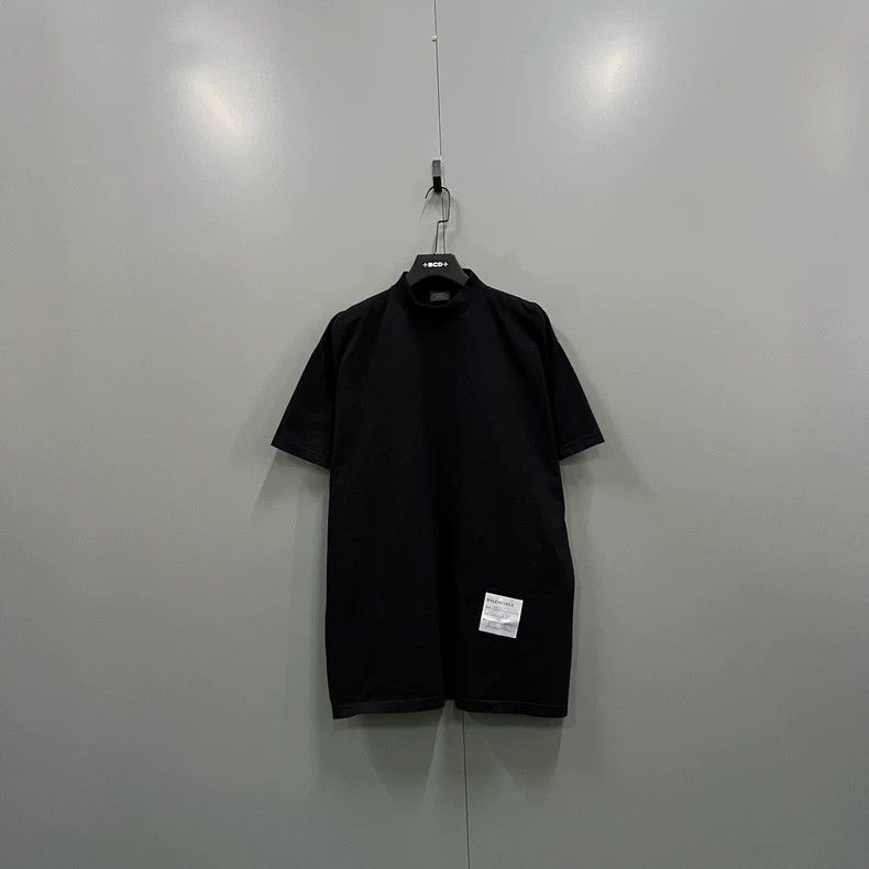 Balenciaga Balenciaga Black Logo Tag Short Sleeve Size US XS / EU 42 / 0 - 1 Thumbnail