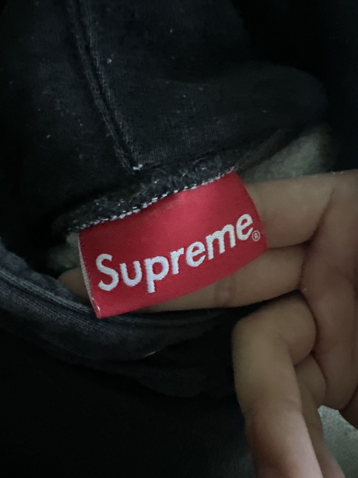 Supreme Two-tone Supreme Logo Hoodie Size US S / EU 44-46 / 1 - 6 Thumbnail