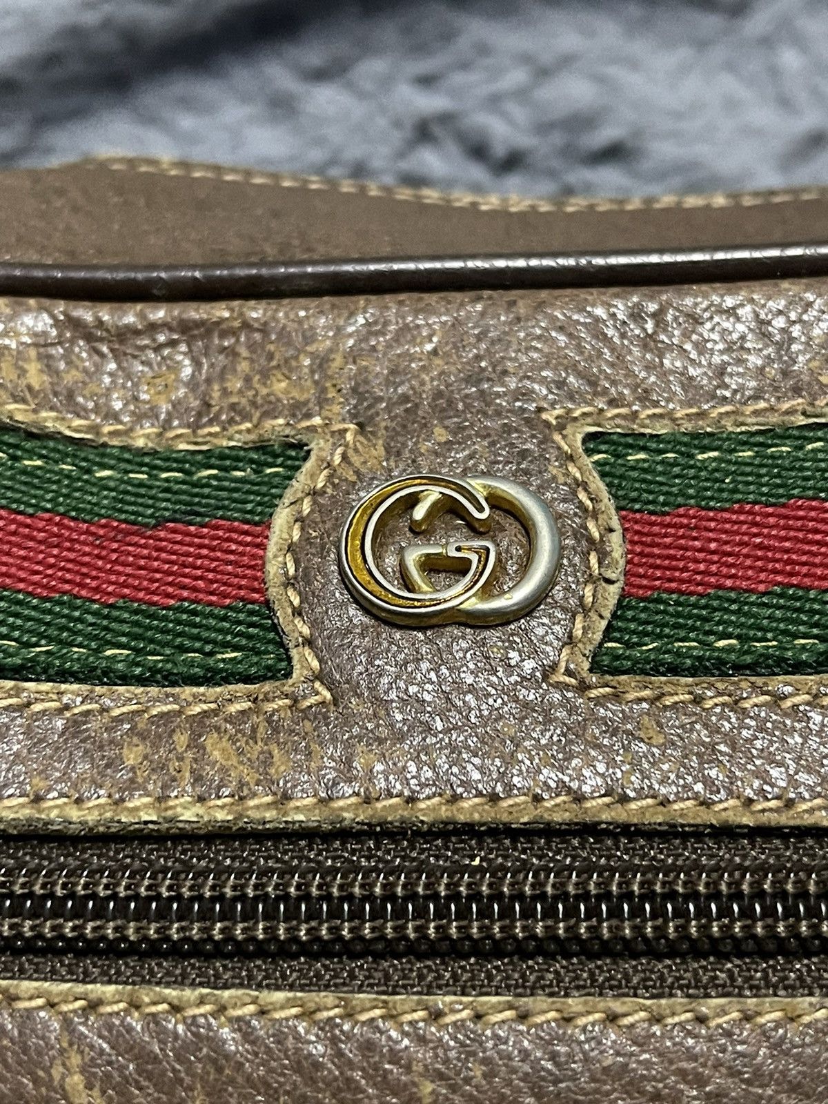Gucci × Vintage Vintage Gucci Sling Bag Monogram Size ONE SIZE - 3 Thumbnail
