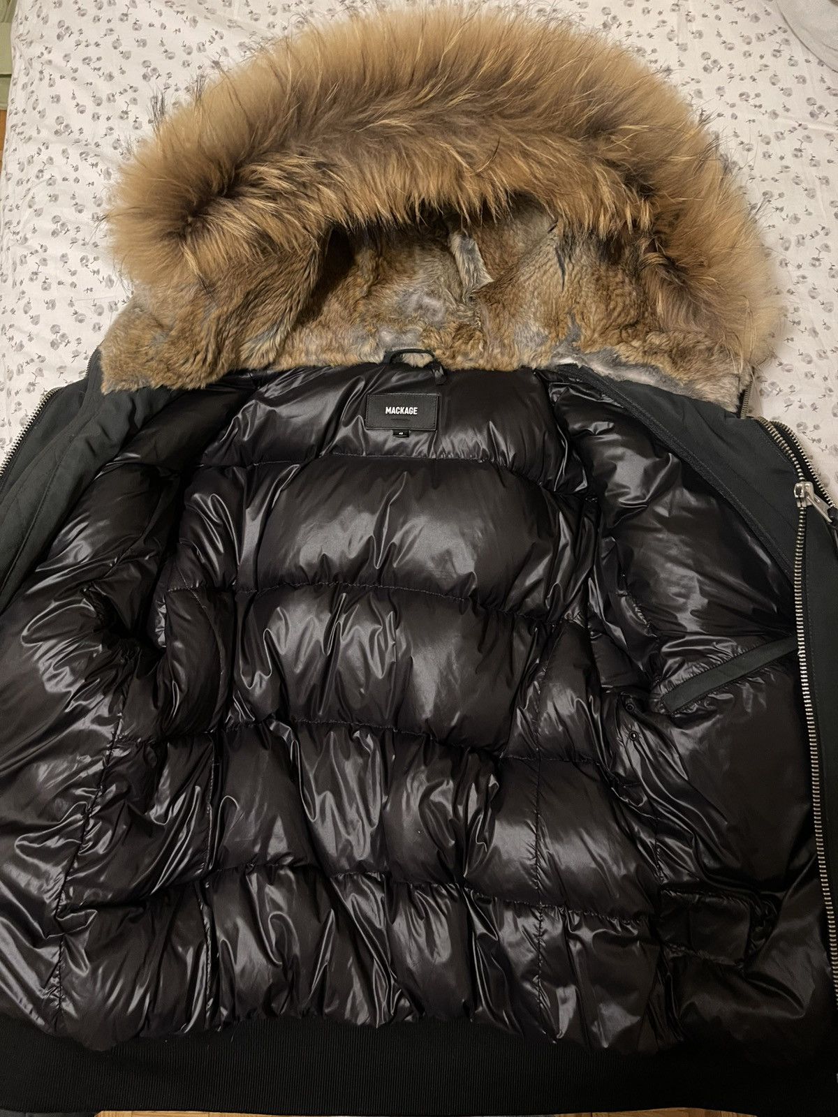 Mackage Mackage Dixon down filled jacket with removable fur hood Size US L / EU 52-54 / 3 - 4 Thumbnail