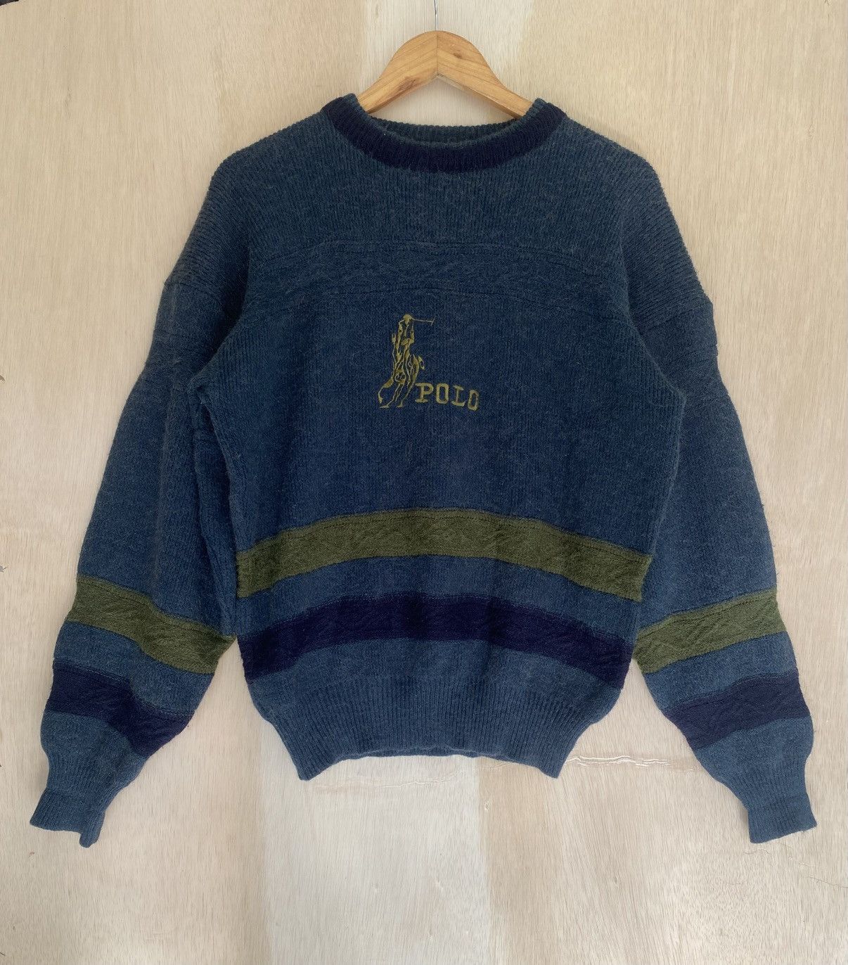 Polo Ralph Lauren Polo Ralph Lauren Sportsman Mohair Knit 90s Size M / US 6-8 / IT 42-44 - 1 Thumbnail