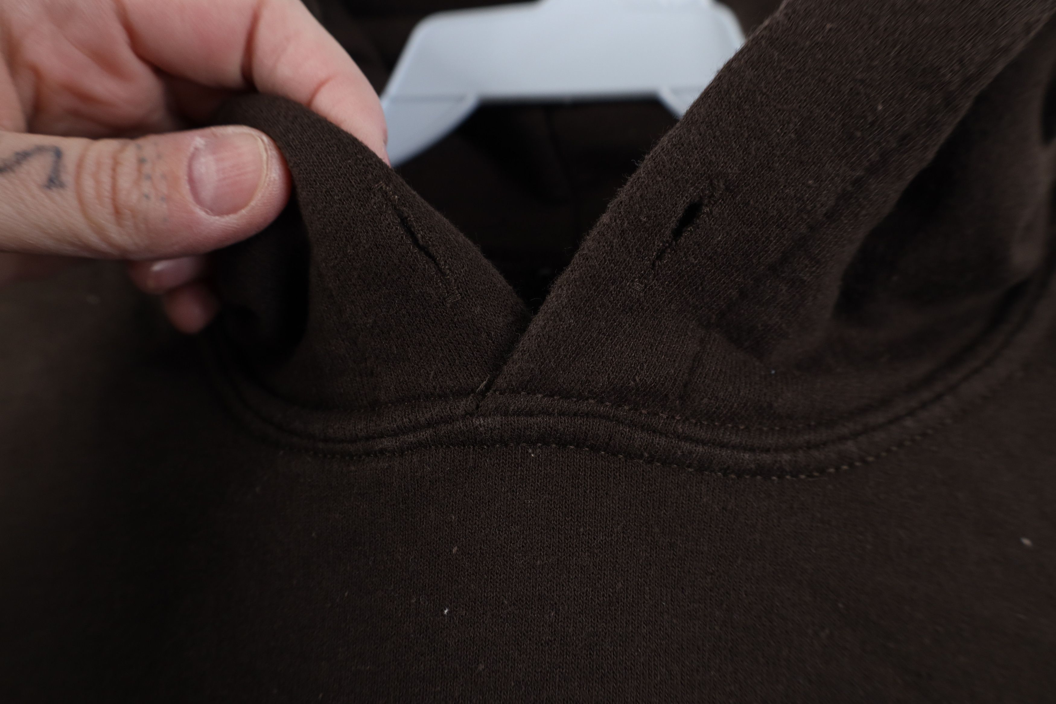 Vintage Vintage Y2K Spell Out UPS Shipping Hoodie Sweatshirt Brown Size US M / EU 48-50 / 2 - 11 Thumbnail
