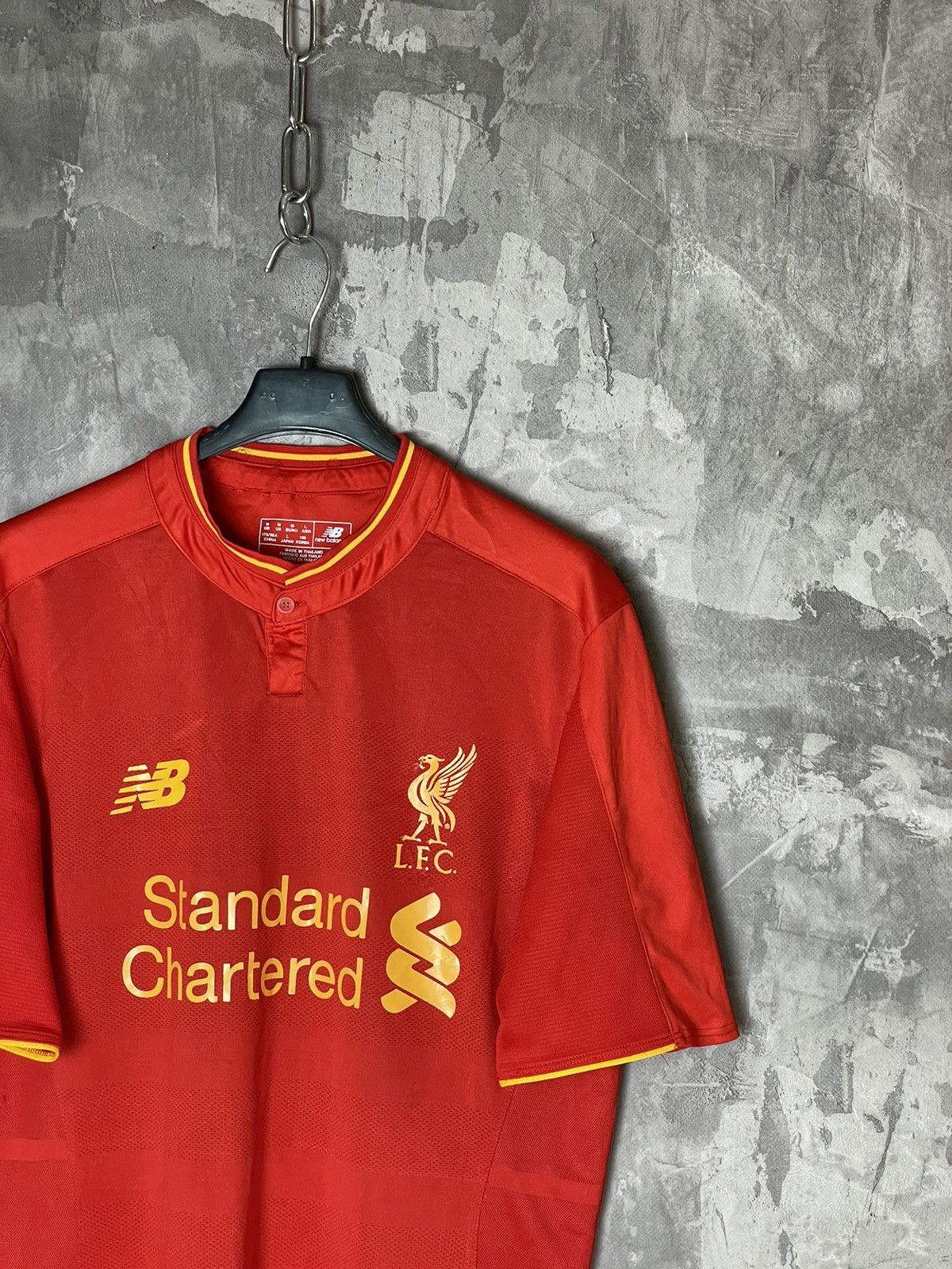 New Balance New Balance Liverpool 2015-16 Home Soccer Football Jersey Size US L / EU 52-54 / 3 - 4 Thumbnail