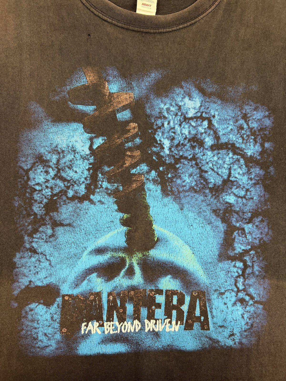Band Tees 1994 Vintage Pantera Far Beyond Driven Sunfaded Band T Shirt Size US XL / EU 56 / 4 - 7 Thumbnail