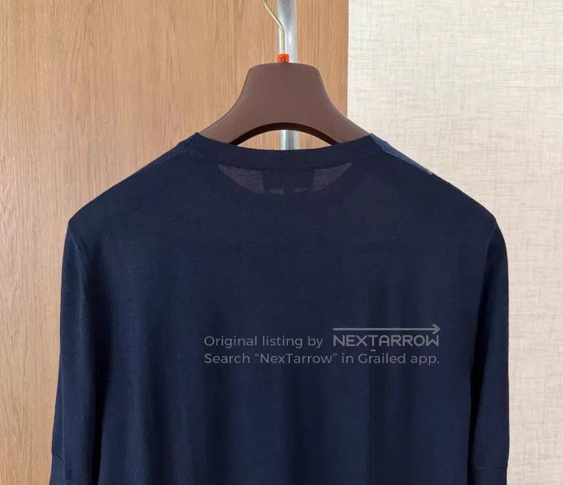 Hermes Hermes Short Sleeve Knit T-Shirt for Spring and Summer Size US XL / EU 56 / 4 - 8 Thumbnail