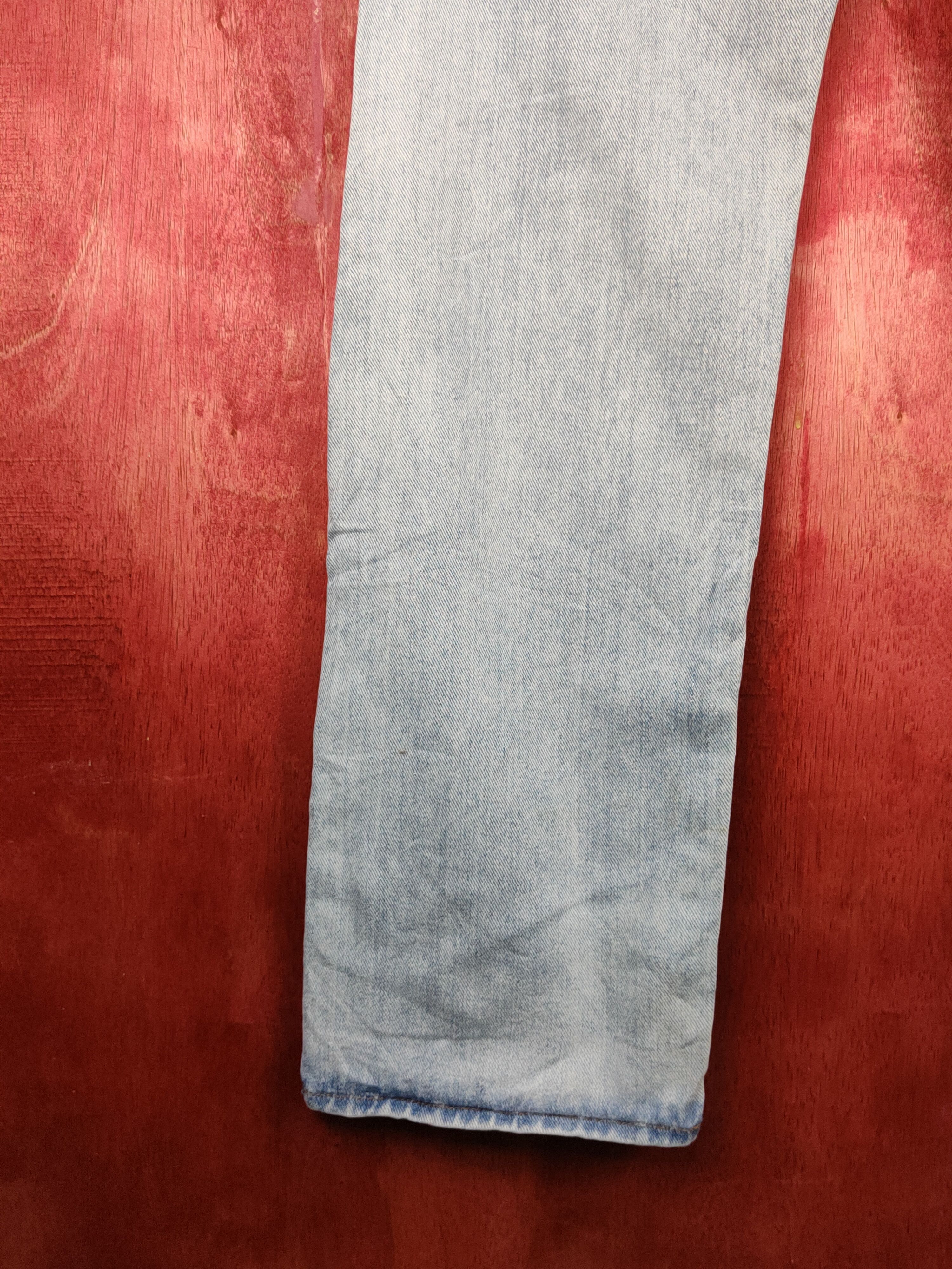 Japanese Brand Villand Blue Faded jeans vintage Denim pants #S1584 Size US 30 / EU 46 - 9 Thumbnail