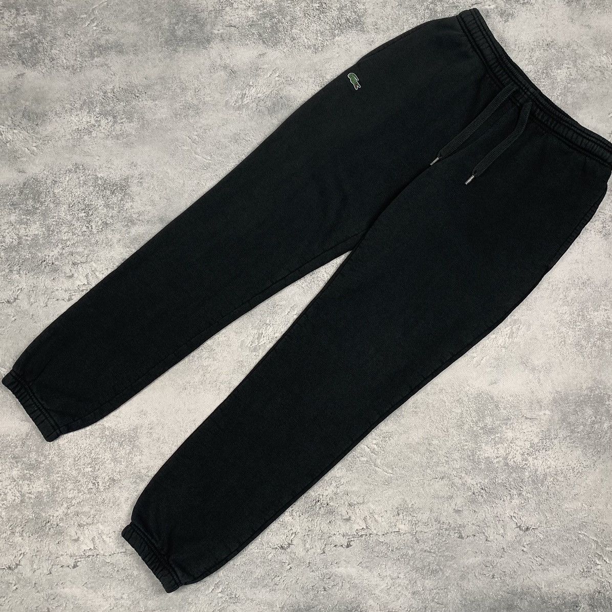 Lacoste Men’s Lacoste Sweatpants Black Joggers Size S Size US 28 / EU 44 - 1 Thumbnail