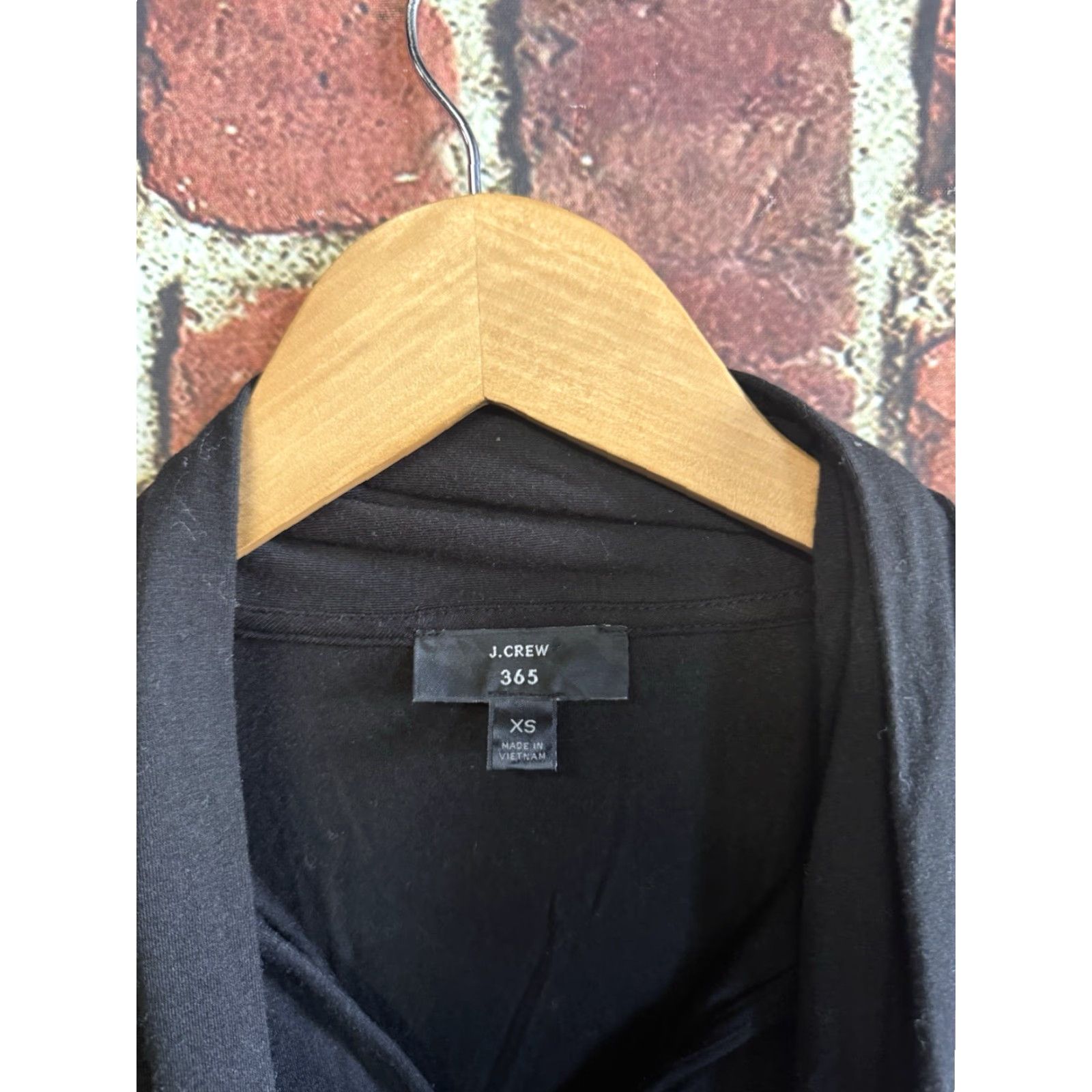 J.Crew J. Crew Womens Long Sleeve T-Shirt XS Black Shirt Women XS Size XS / US 0-2 / IT 36-38 - 3 Thumbnail