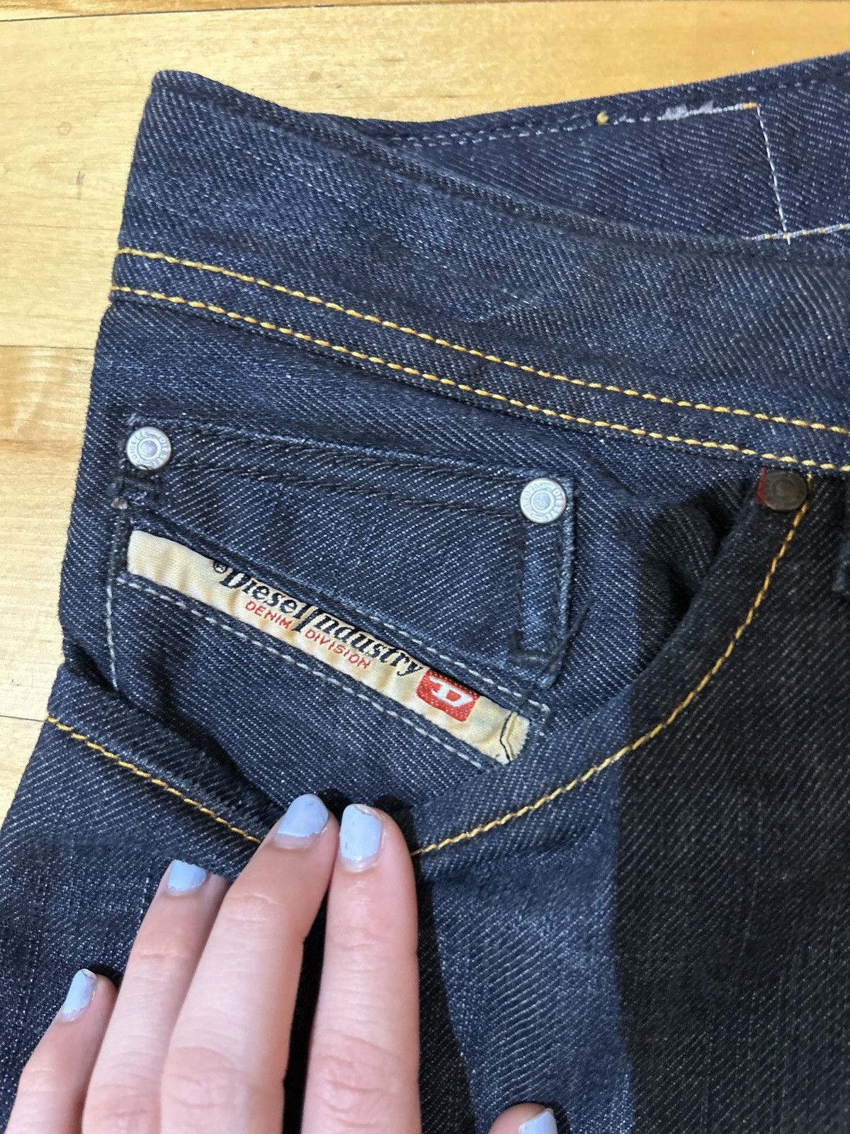 Diesel Diesel Industry Denim Division Size US 33 - 9 Thumbnail