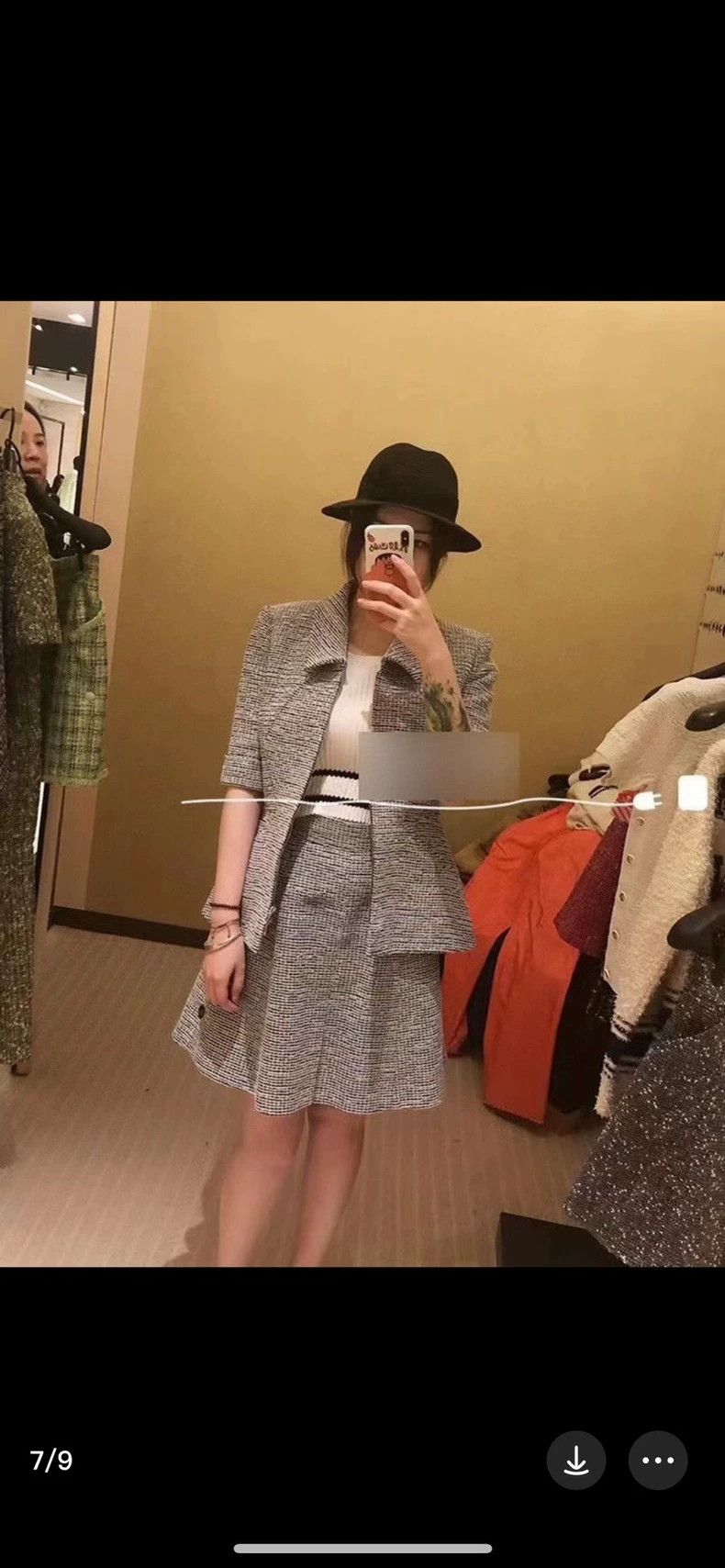 Chanel Chanel Short-sleeved lapel jacket Size XS / US 0-2 / IT 36-38 - 4 Thumbnail