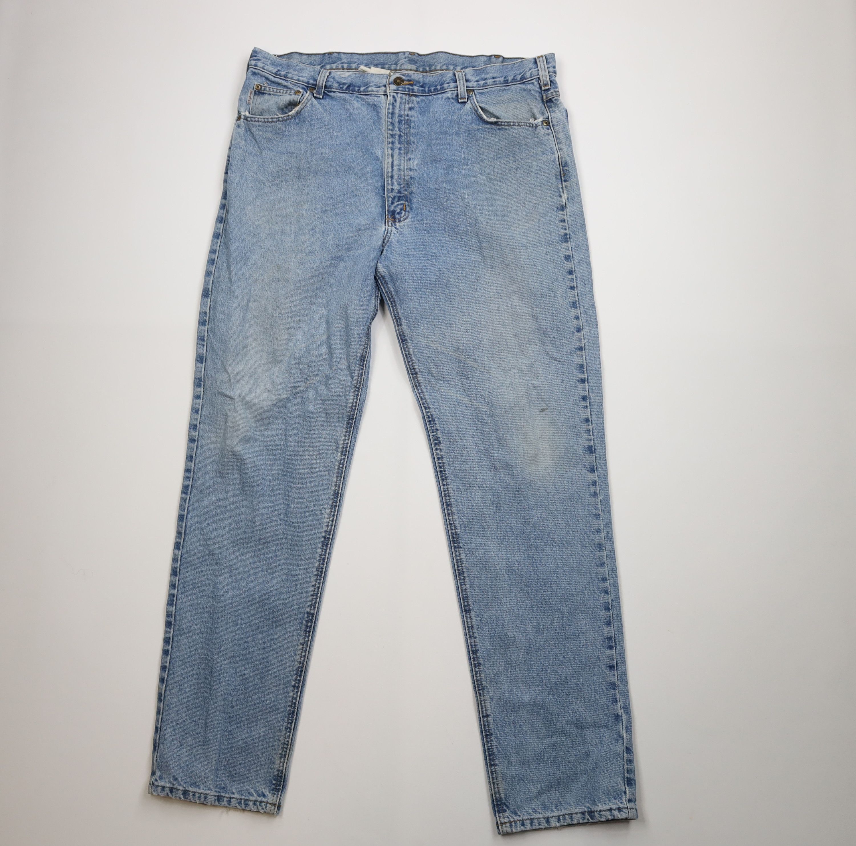 Carhartt Vintage 90s Carhartt Traditional Fit Denim Jeans Blue Size US 42 / EU 58 - 1 Thumbnail