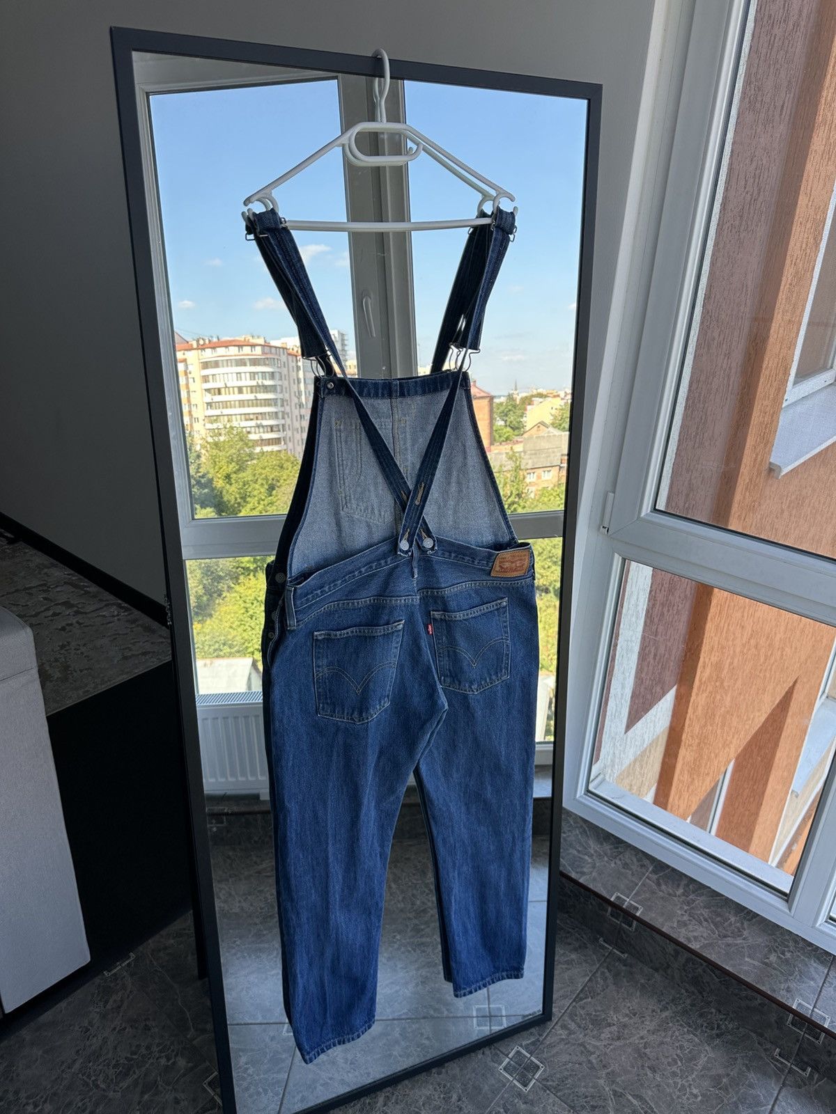 Levi's Levi’s Woman Navy Denim Overall Tracksuit Sz M Size 38" / US 16 / IT 52 - 7 Thumbnail