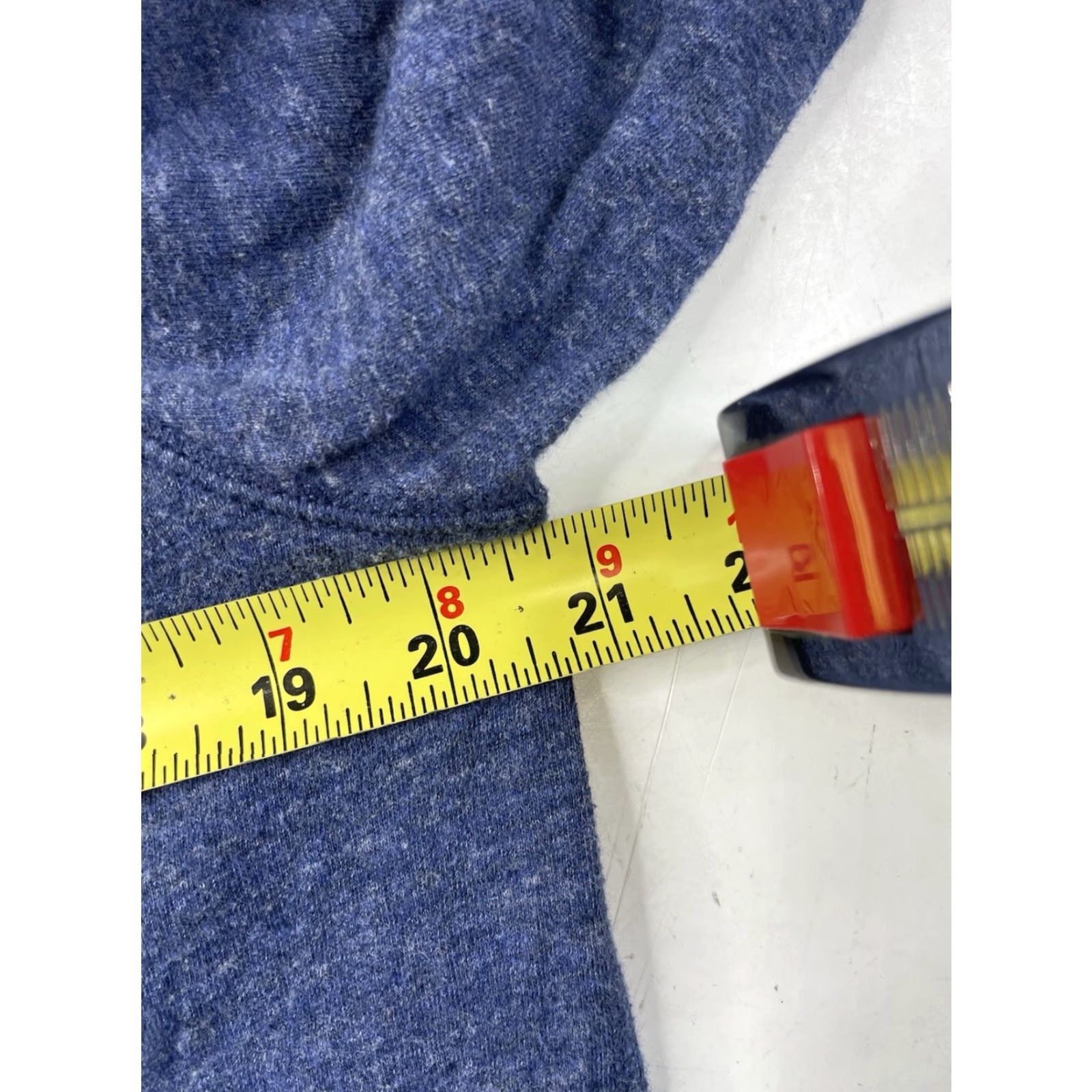 J.Crew J.CREW Shirt Mens Medium Blue Knit Henley Long Sleeve 100% Cotton Double Faced Regular Fit Size US M / EU 48-50 / 2 - 6 Thumbnail