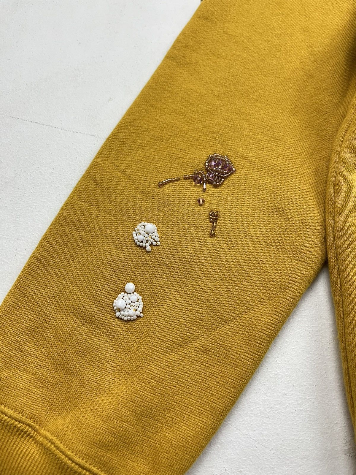 Undercover Undercover Beaded Embroidered Zip-Back Sweatshirt Size XS / US 0-2 / IT 36-38 - 6 Thumbnail