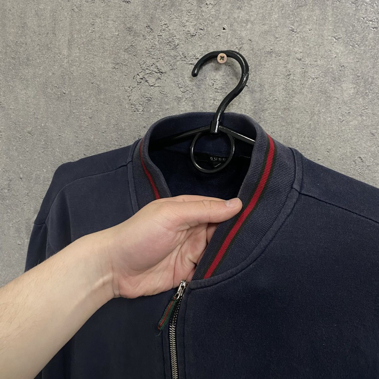 Gucci Vintage Gucci Full Zip Hoodie Size US M / EU 48-50 / 2 - 7 Thumbnail