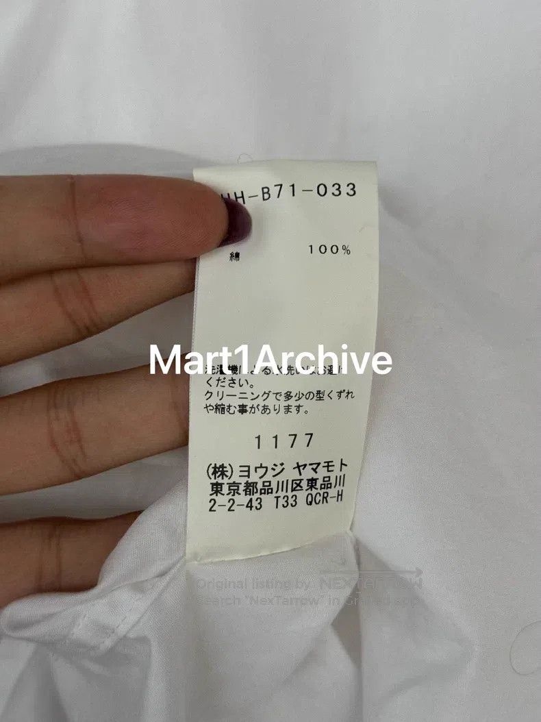 Yohji Yamamoto YOHJI YAMAMOTO Hand-painted Double Back Shirt Size US M / EU 48-50 / 2 - 7 Thumbnail