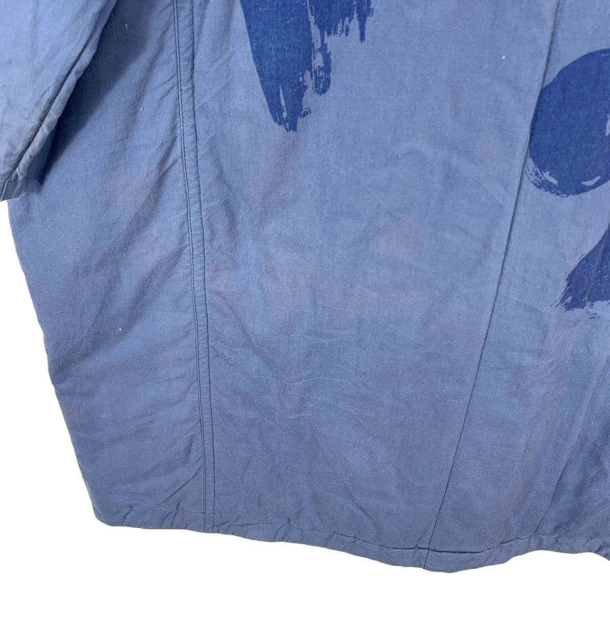 Issey Miyake VINTAGE 80s ISSEY MIYAKE IS LABEL INDIGO DENIM BORO JACKET Size US XL / EU 56 / 4 - 18 Thumbnail