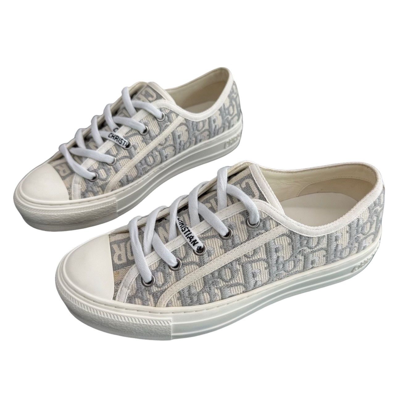 Dior Dior Oblique Walk'n'Dior Sneakers Size 37.5 Size US 7.5 / IT 37.5 - 1 Thumbnail