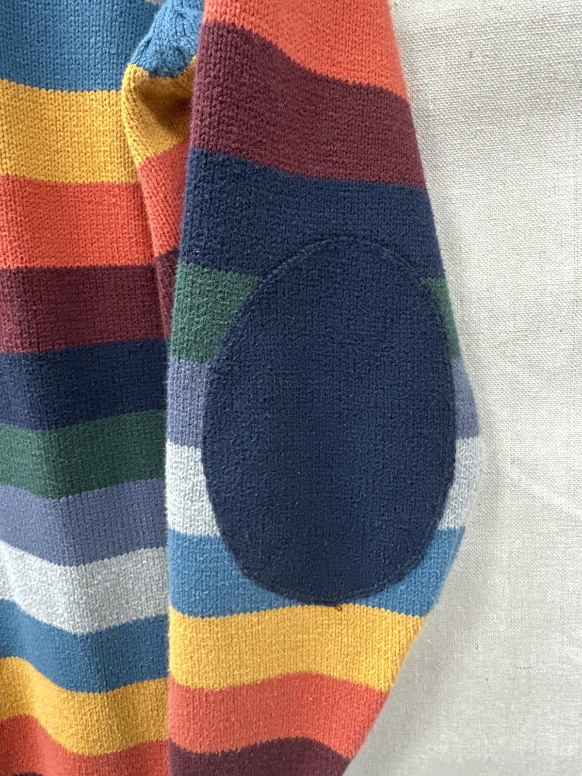Designer Vibrant Striped Sweater for Kids - The Children's Place XL Size US XXS / EU 40 - 4 Thumbnail