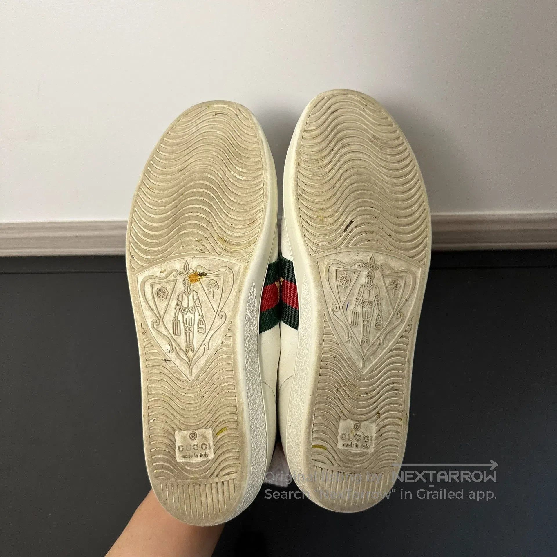 Gucci gucci pineapple embroidery white sneakers size 37.5. Size US 7.5 / IT 37.5 - 4 Thumbnail