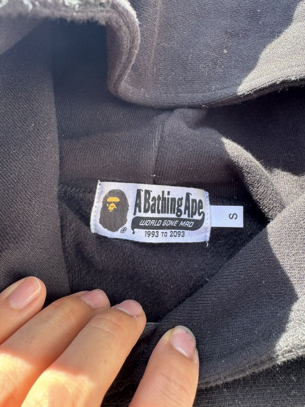 Bape Bape pullover hoodie Size US S / EU 44-46 / 1 - 5 Thumbnail