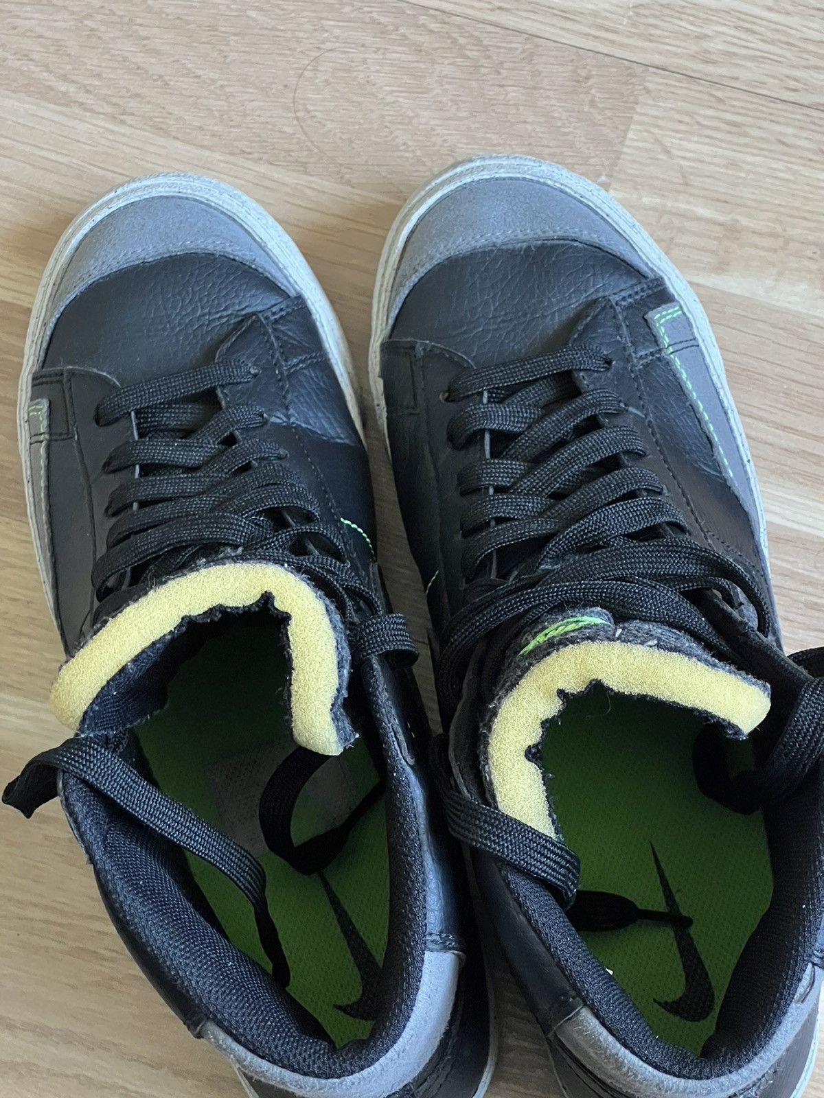 Nike × Vintage Nike blazer 77 mid skateboarding recycled sneakers shoes Size US 8.5 / EU 41-42 - 5 Thumbnail