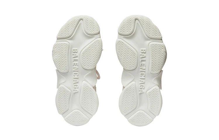 Balenciaga oc11z1125 KIDS Size: 24 / Triple S Logotype Sneakers White Size US 4 / IT 34 - 6 Thumbnail