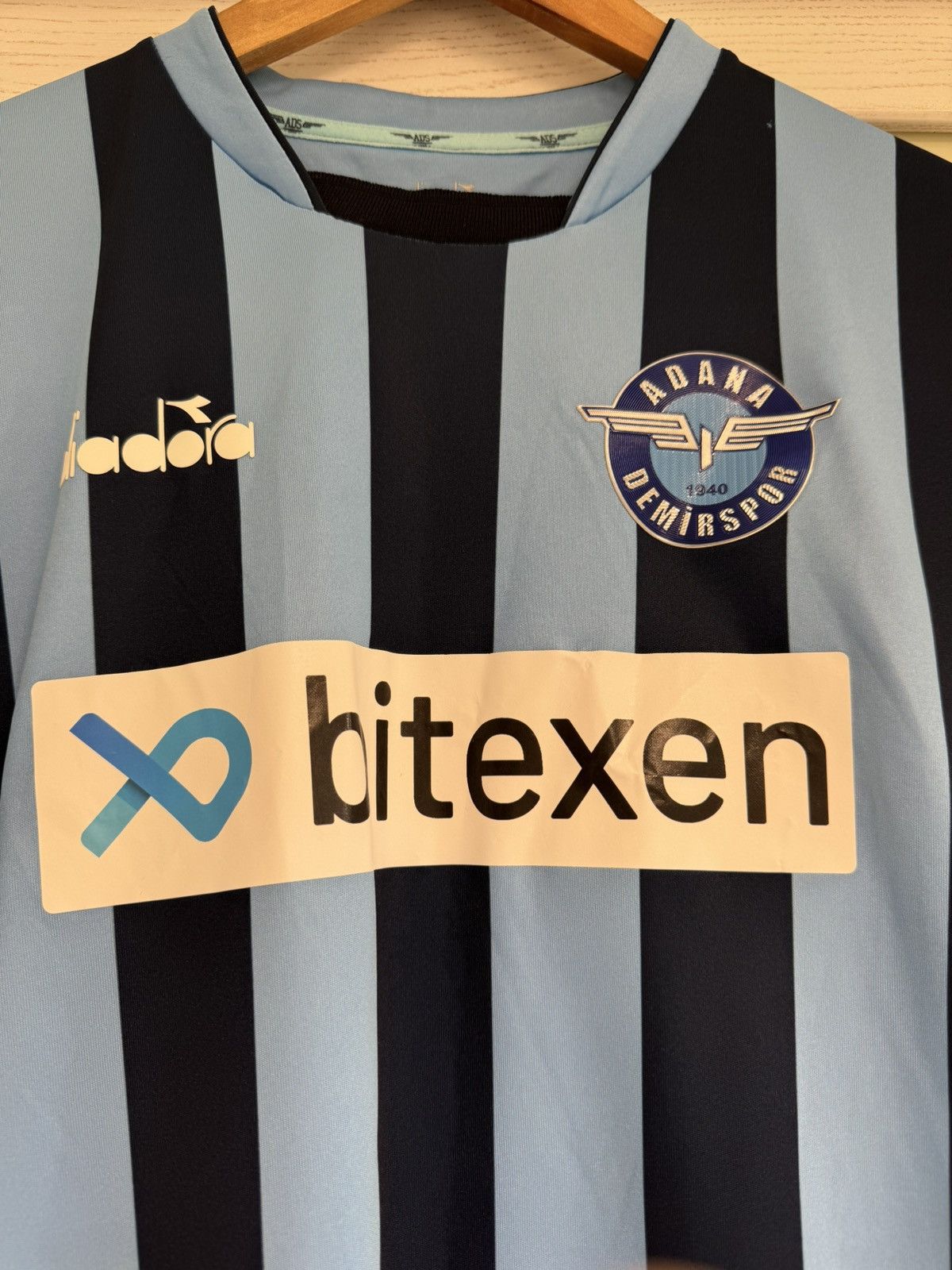 Diadora Inler #84 Adana Demirspor 2020-2021 Signed Soccer Jersey Kit Size US M / EU 48-50 / 2 - 10 Thumbnail