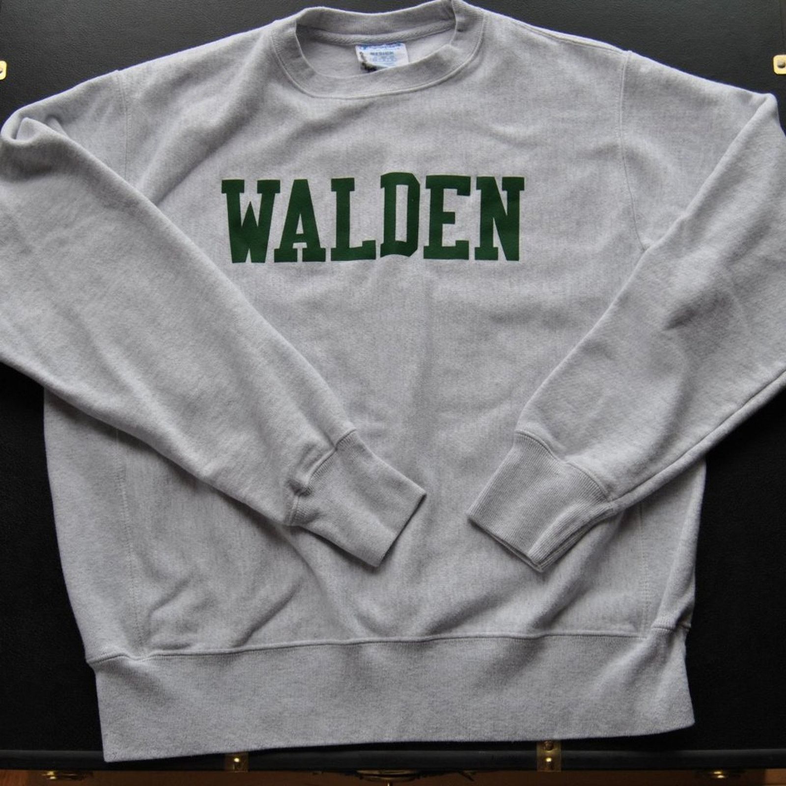 Champion Walden University Champion Reverse Weave Gray Crewneck Med. Size US M / EU 48-50 / 2 - 2 Thumbnail