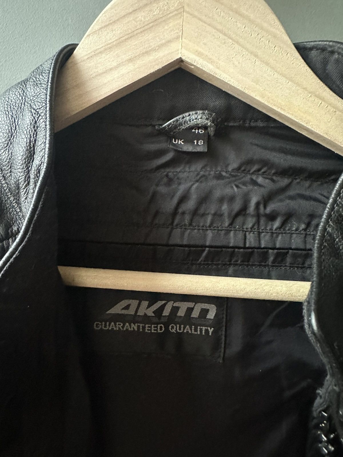 Leather Akito Racing Leather Lara Jacket Size UK 18 Size US M / EU 48-50 / 2 - 3 Thumbnail