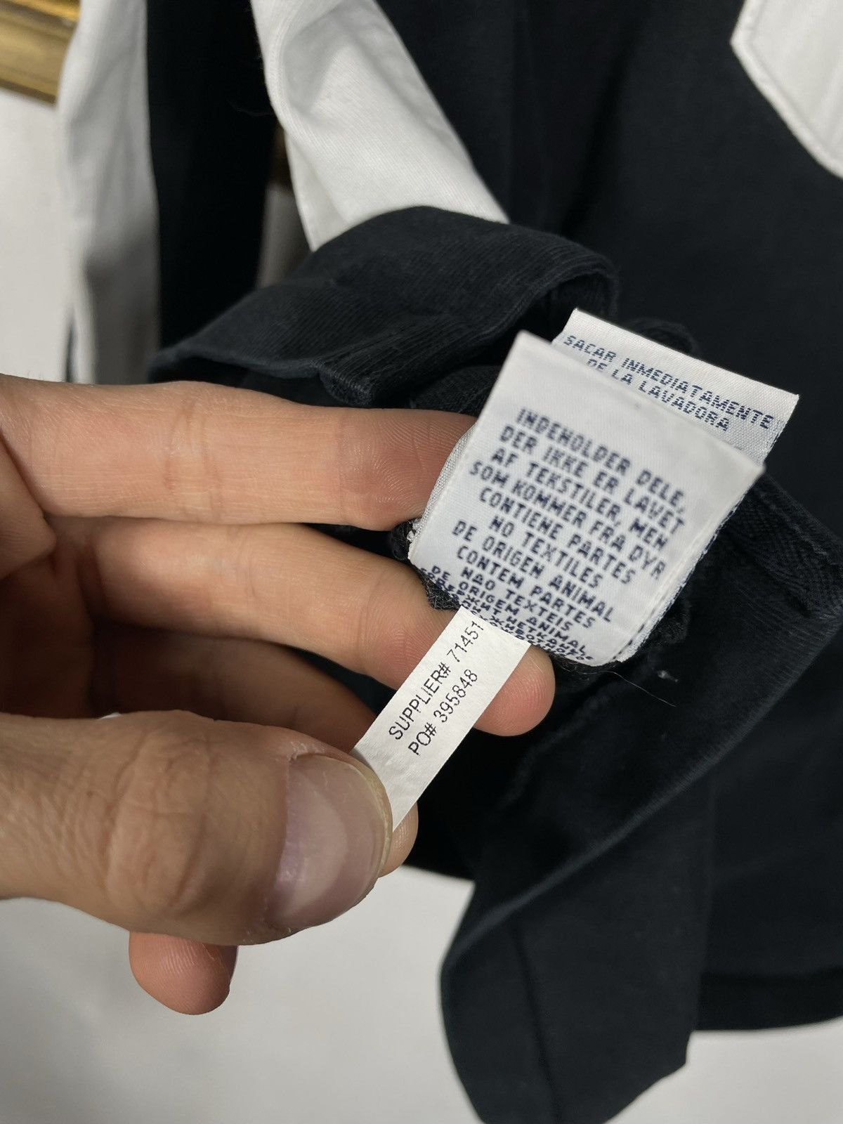 Polo Ralph Lauren Polo Ralph Lauren Black Retro 00s Longsleeve Skate Drip Swag Size US L / EU 52-54 / 3 - 13 Thumbnail