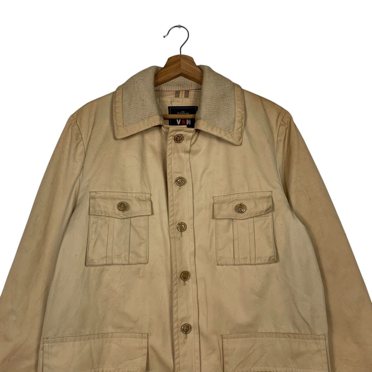 Van VAN JAC Work Jacket Chore Jacket #2332-C104 Size US M / EU 48-50 / 2 - 2 Thumbnail