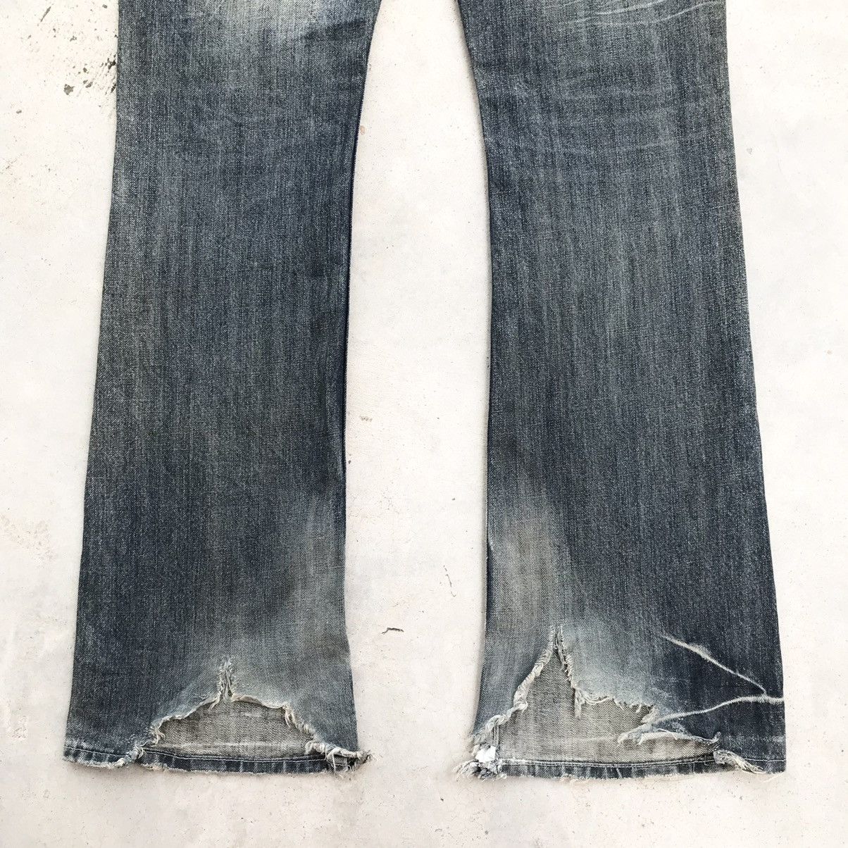 Hysteric Glamour Y2K Sorriedere / Hysteric Glamour Style Flare Jeans Denim Size 30" / US 8 / IT 44 - 6 Thumbnail