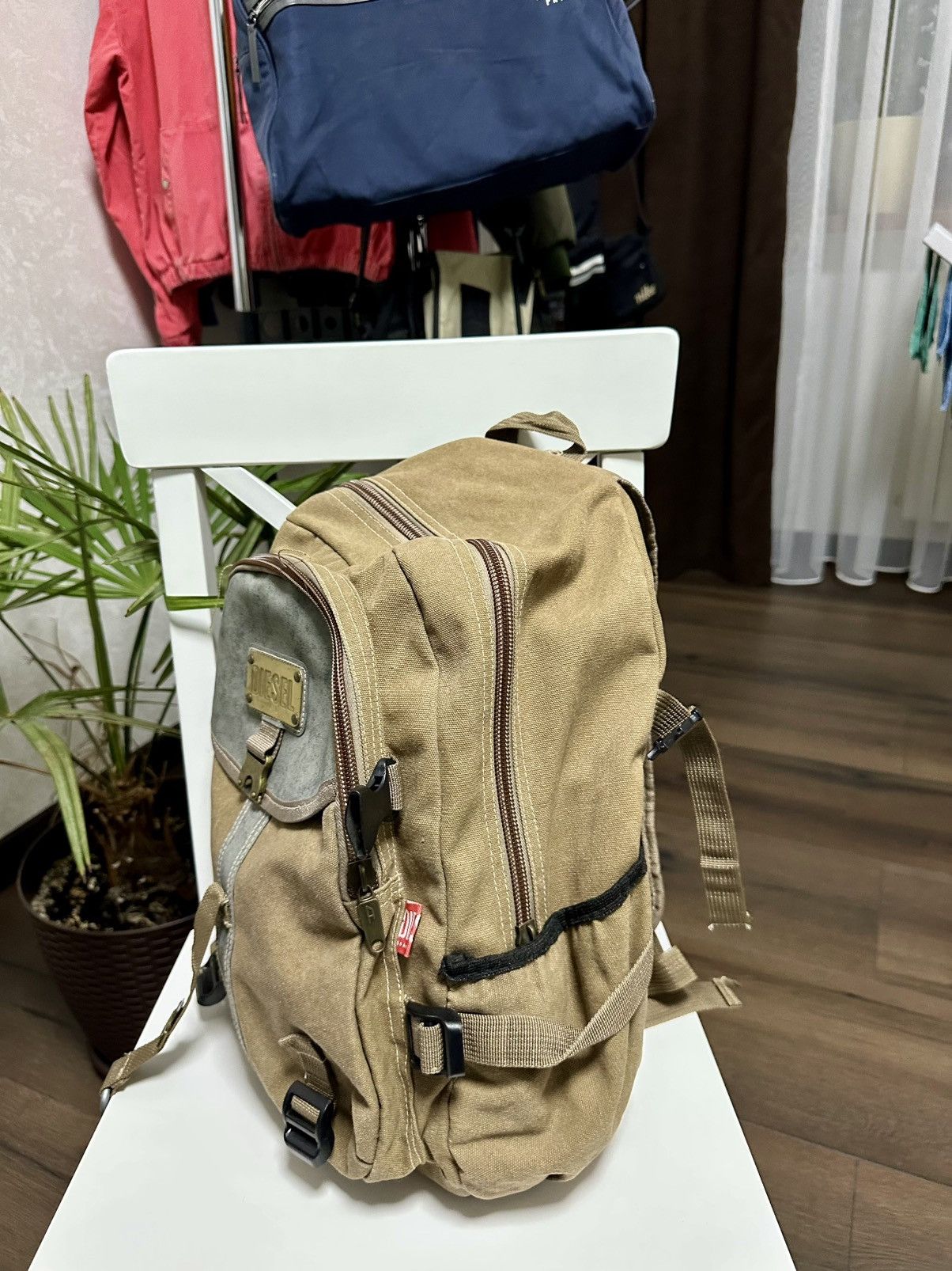 Diesel Vintage Diesel Bag Metal Logo Military Fit Size ONE SIZE - 9 Thumbnail