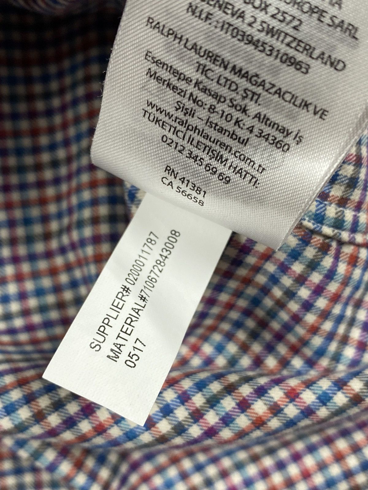Designer × Polo Ralph Lauren Polo Ralph Lauren Designer Checkered Button Up Shirt Size US M / EU 48-50 / 2 - 10 Thumbnail