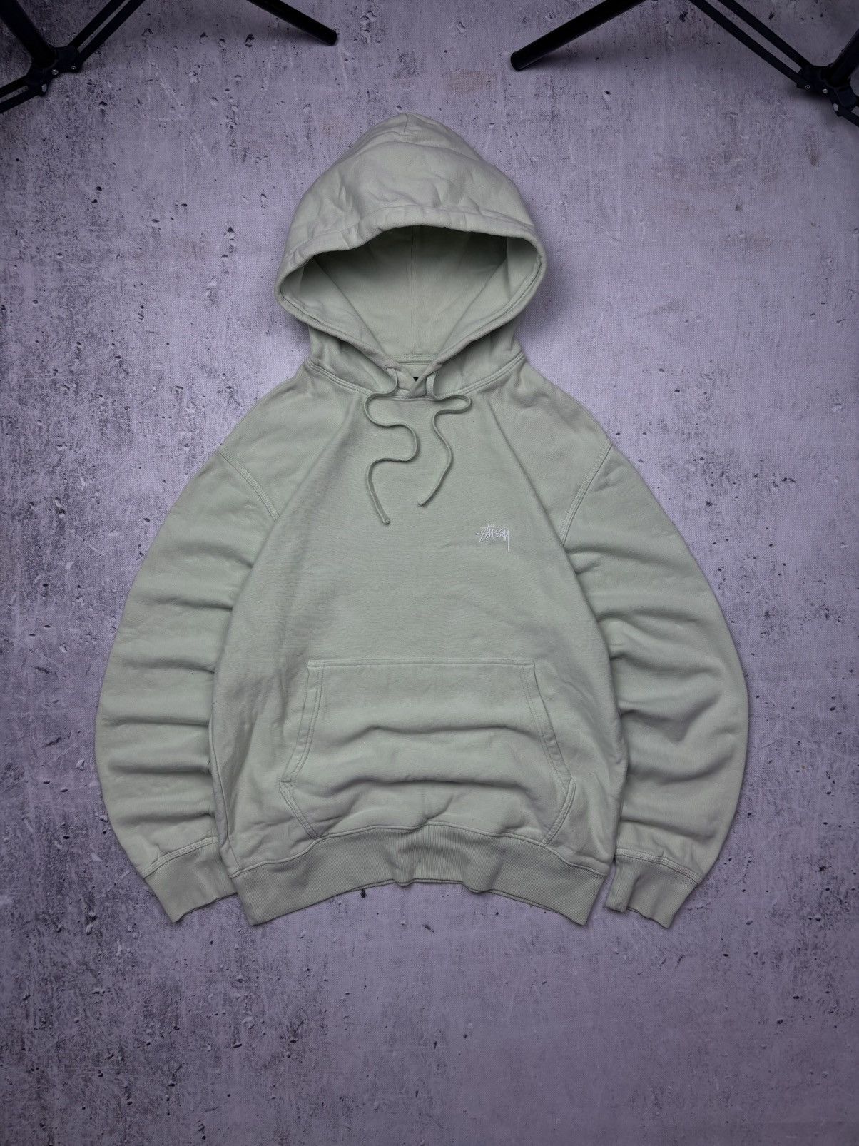 Stussy vintage stussy small logo basic boxy hoodie 00s y2k swag Size US S / EU 44-46 / 1 - 1 Thumbnail